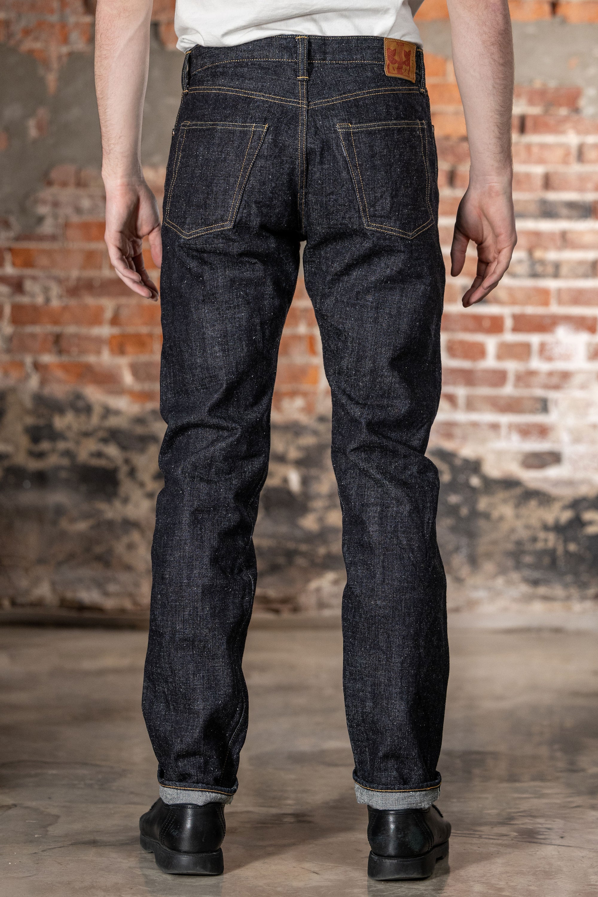 Omoto Denim 0411 15.5oz Nep Denim Straight Fit - Indigo One-Washed
