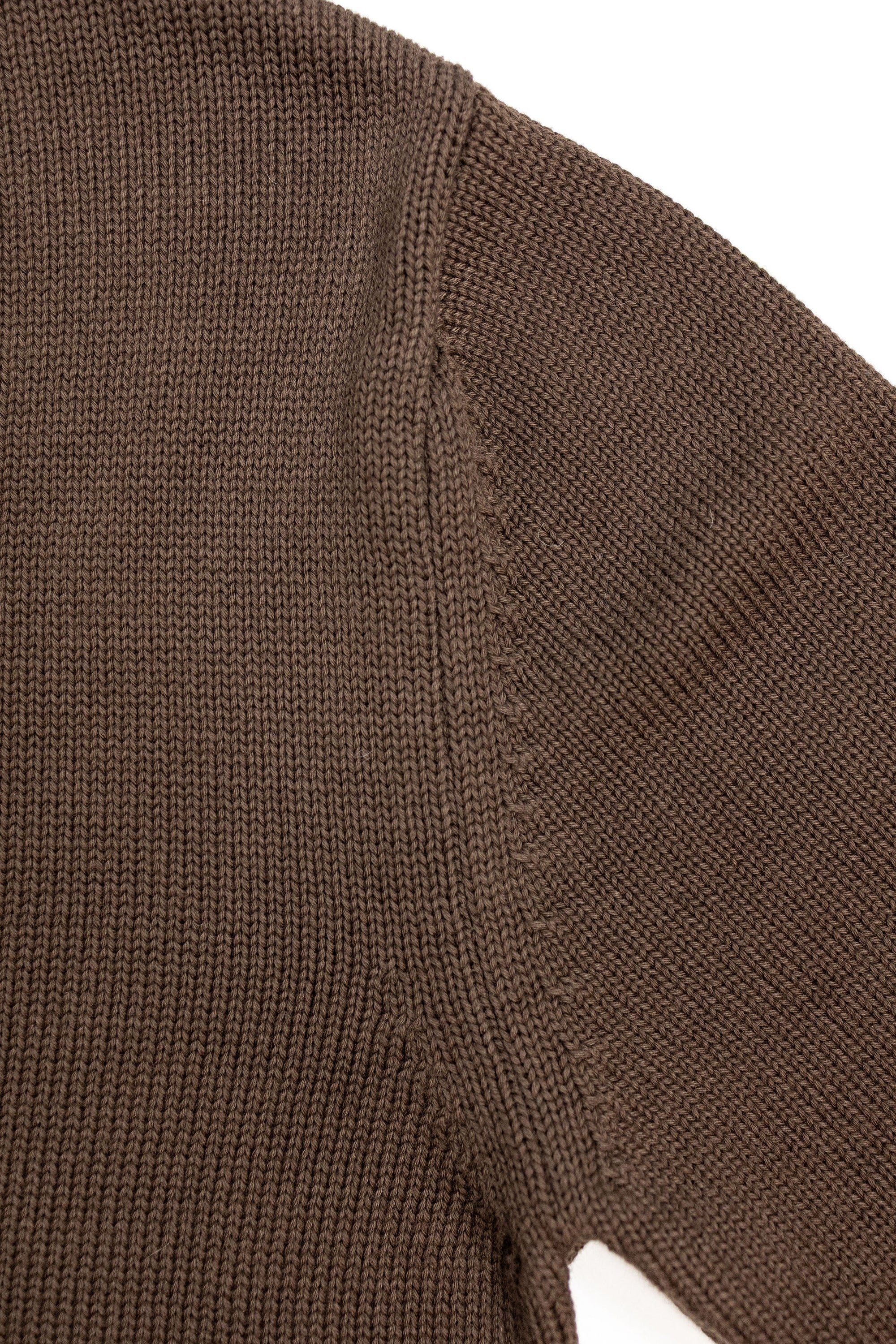 Knickerbocker Ivy Cotton Sweater - Brown