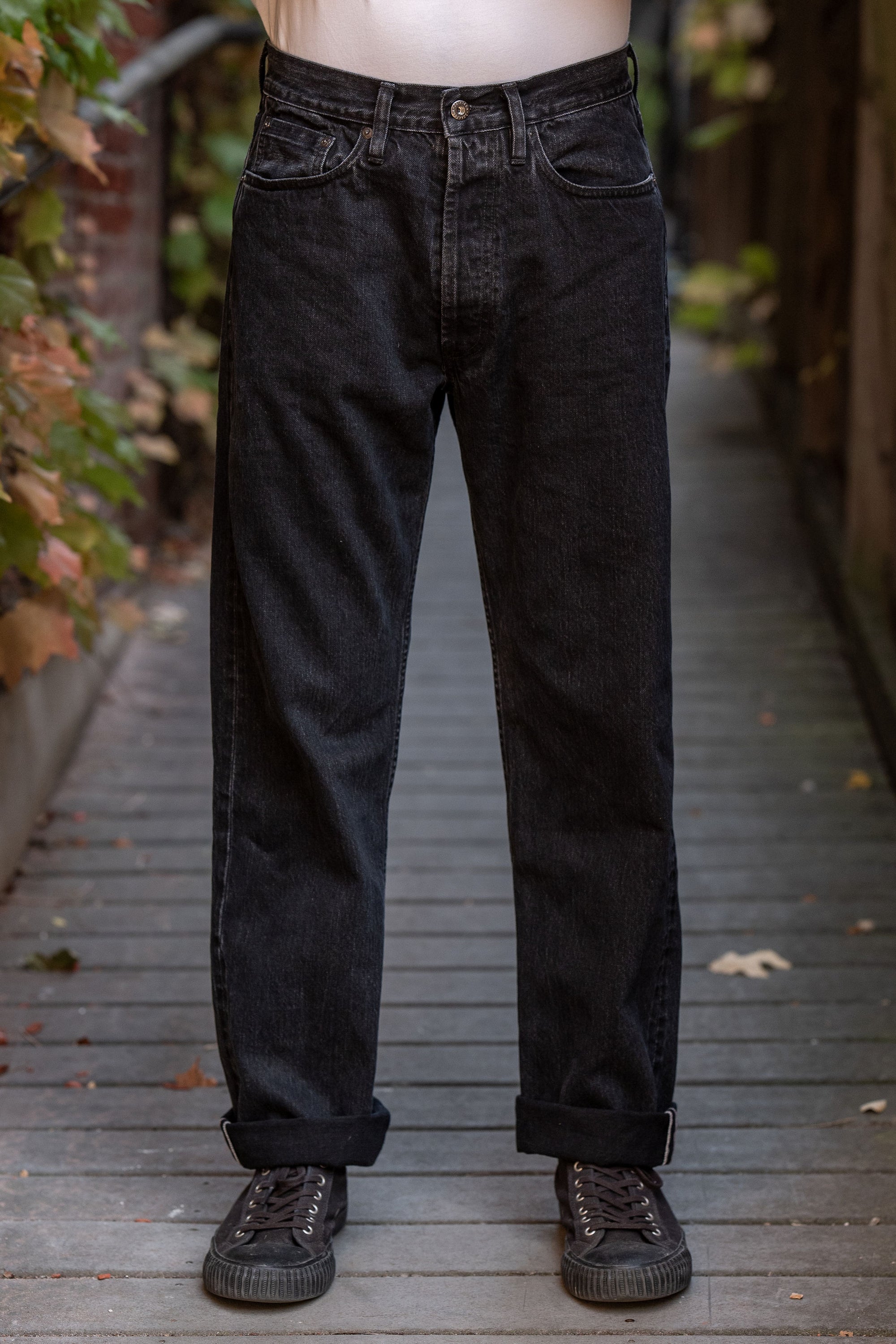 3sixteen CS⁠-⁠222xs Classic Straight ⁠-⁠ Stonewashed Double Black