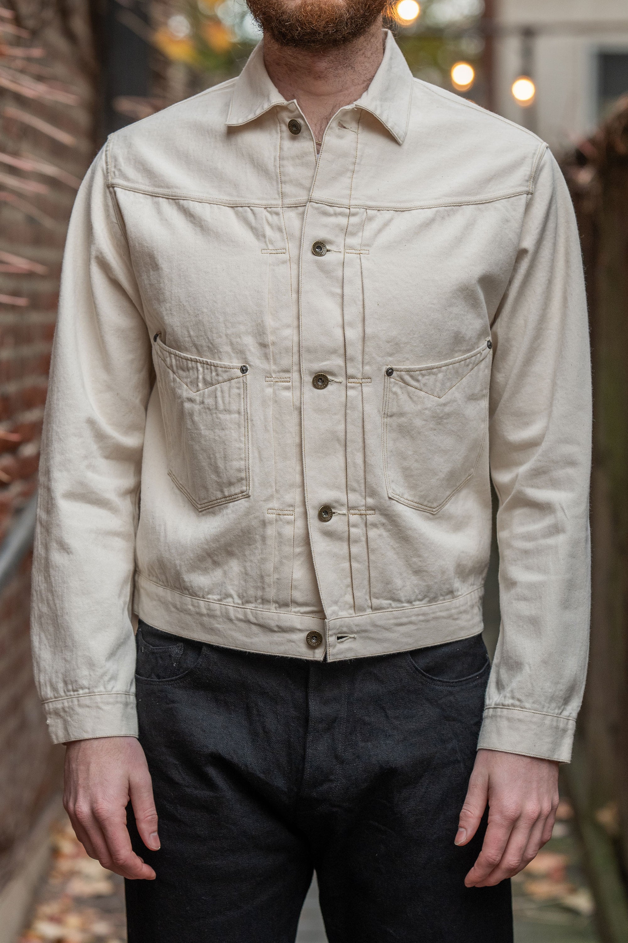 Stevenson Overall Co. Saddle Horn Type II Jacket - Ivory