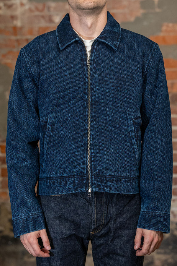 3sixteen Club Jacket - Indigo Kendo Cloth - Franklin & Poe