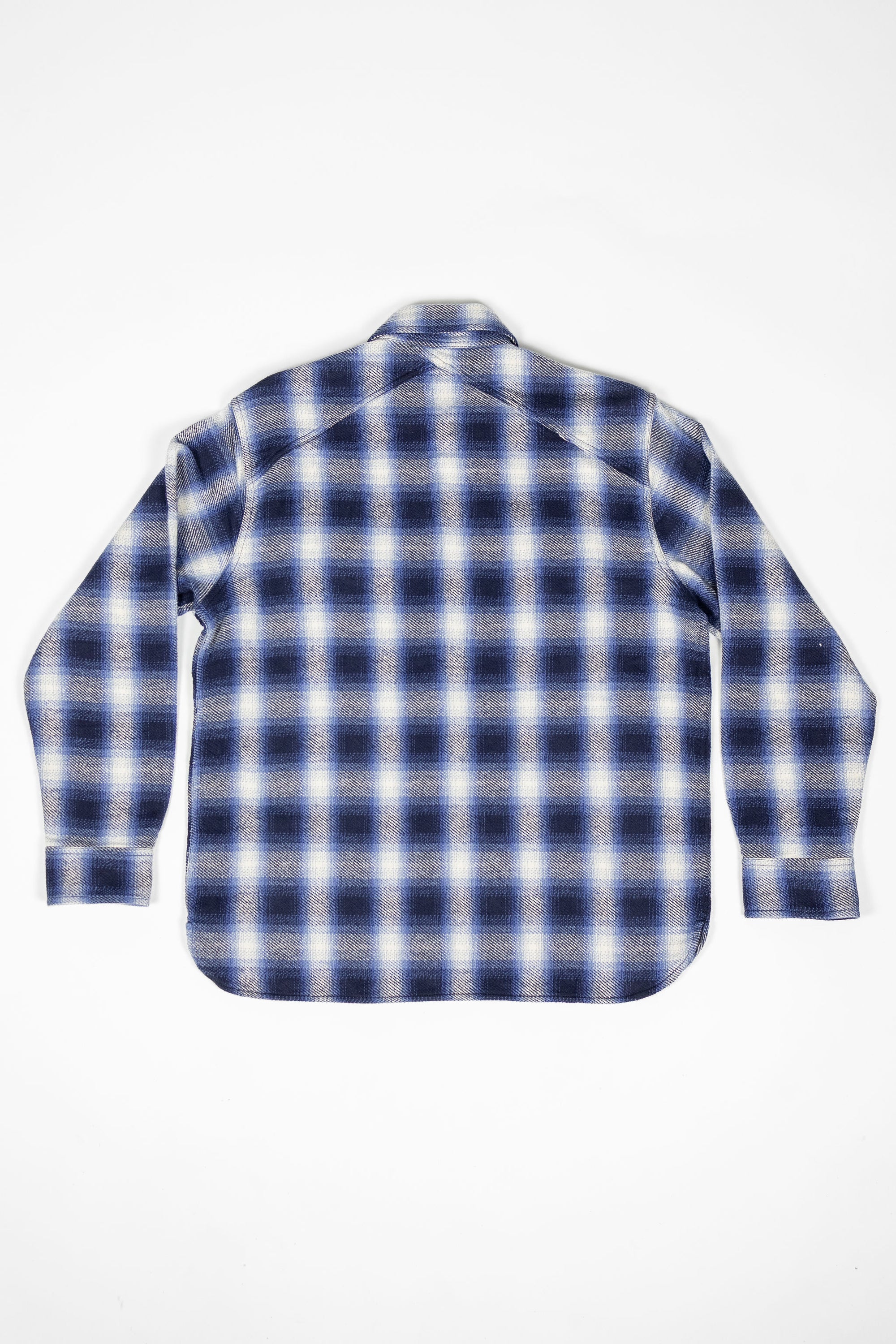 3sixteen Crosscut Flannel - Royal Blue Plaid