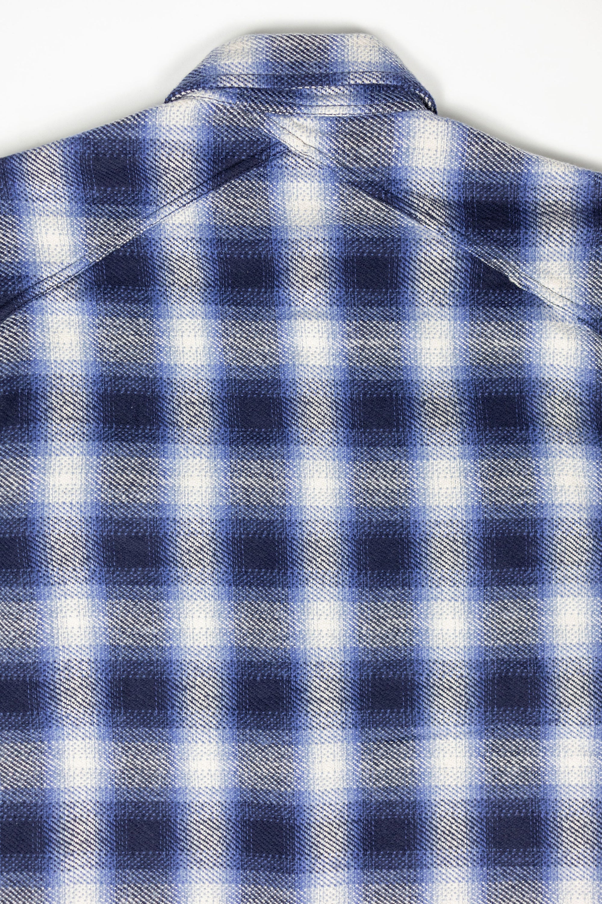3sixteen Crosscut Flannel - Royal Blue Plaid