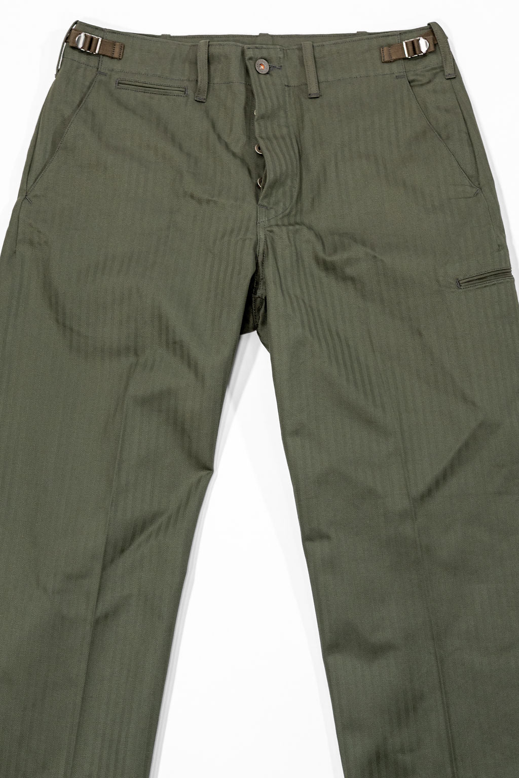 Stevenson Overall Co. Side-Out - Olive Drab Military HBT