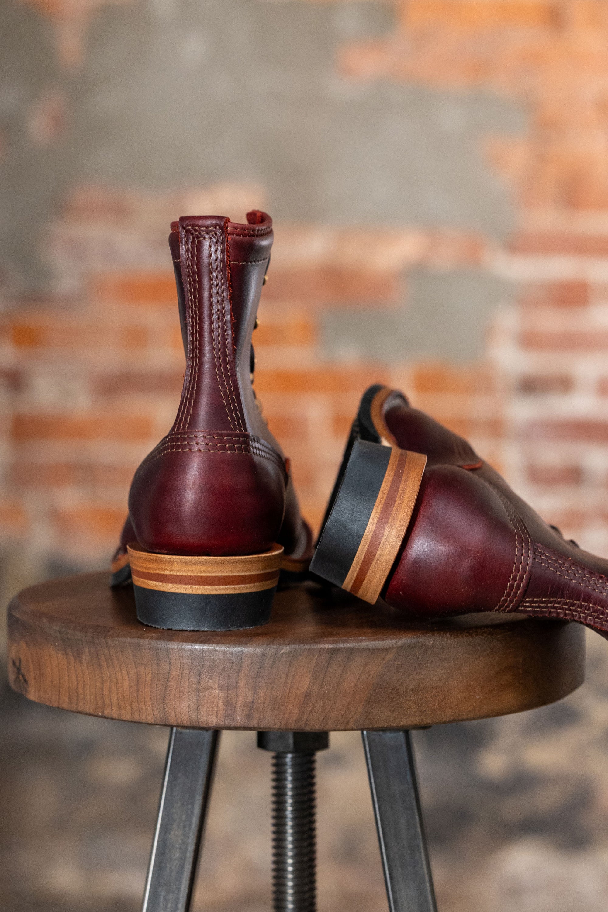 Wesco Boots Jobmaster - 8" Burgundy Lace to Toe