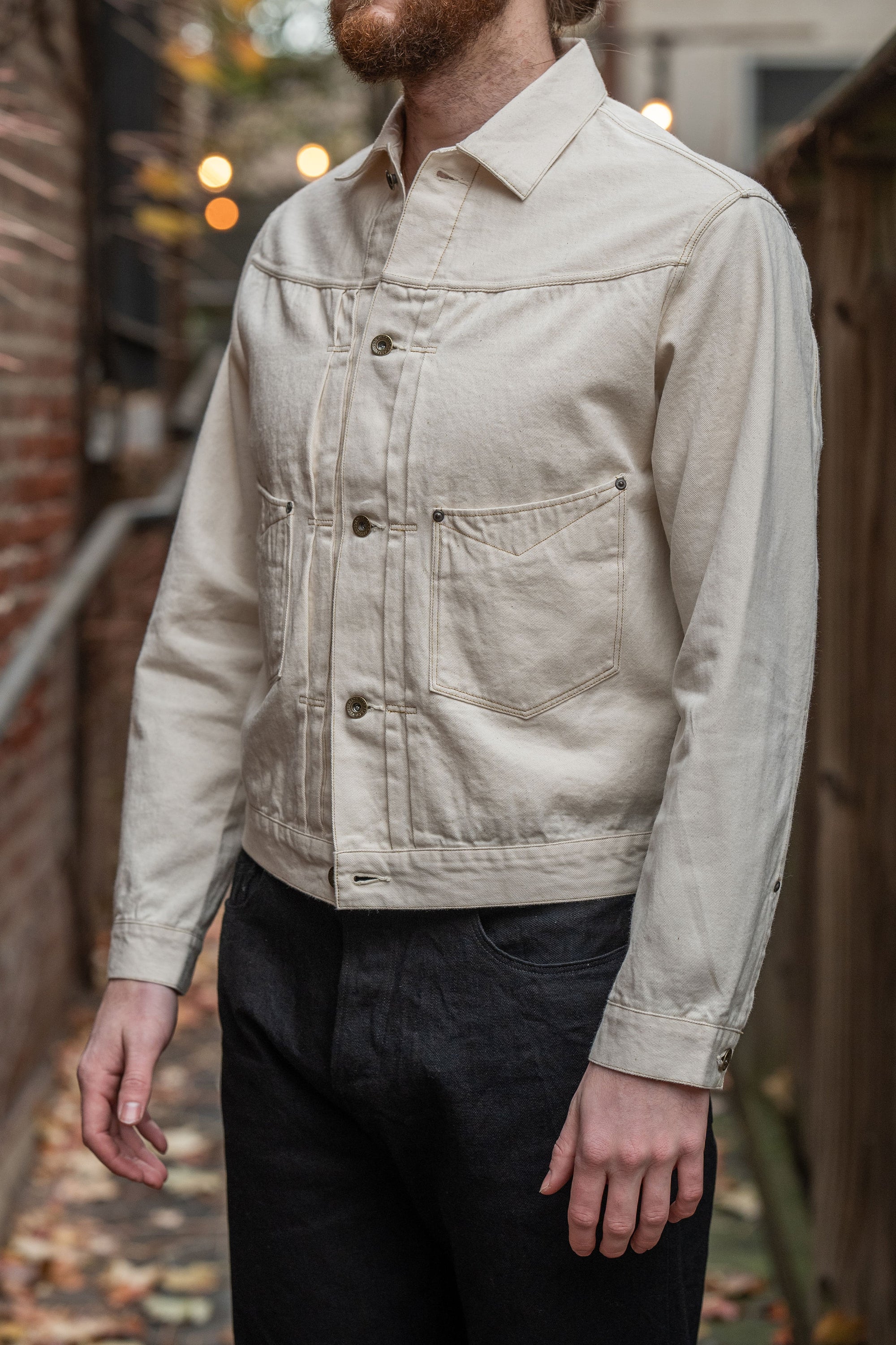 Stevenson Overall Co. Saddle Horn Type II Jacket - Ivory