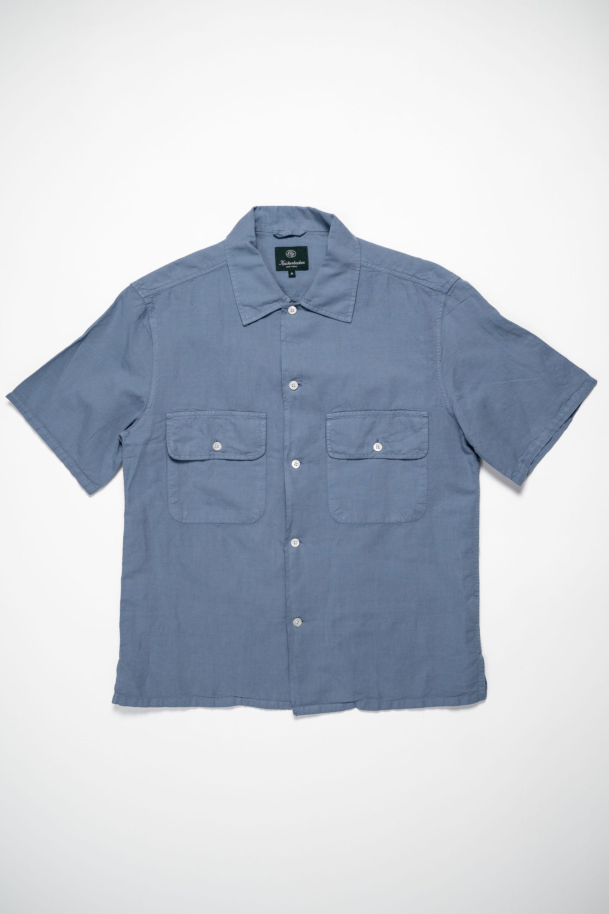 Knickerbocker Mar Cotton & Linen Shirt - Postal