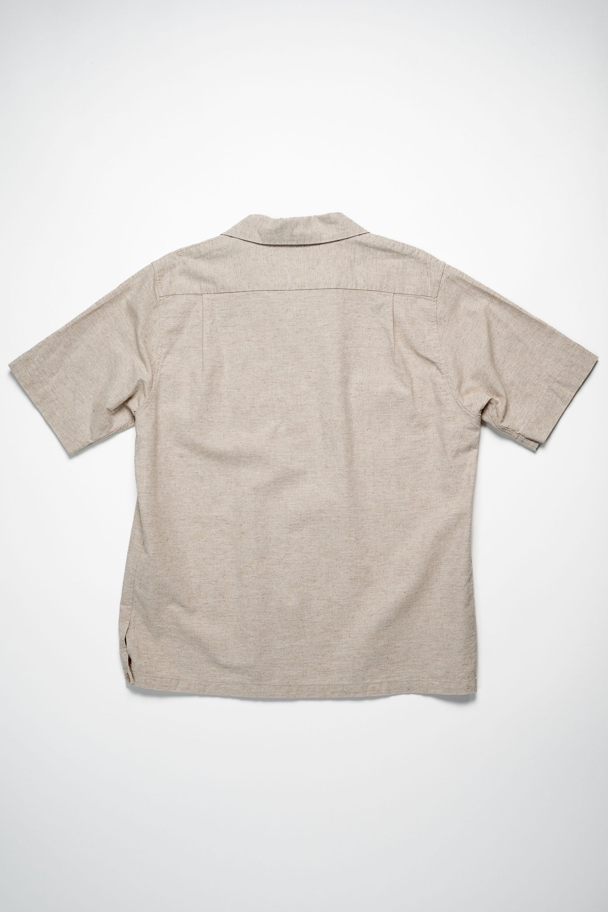 Seuvas Open Necked Short Sleeve - Natural