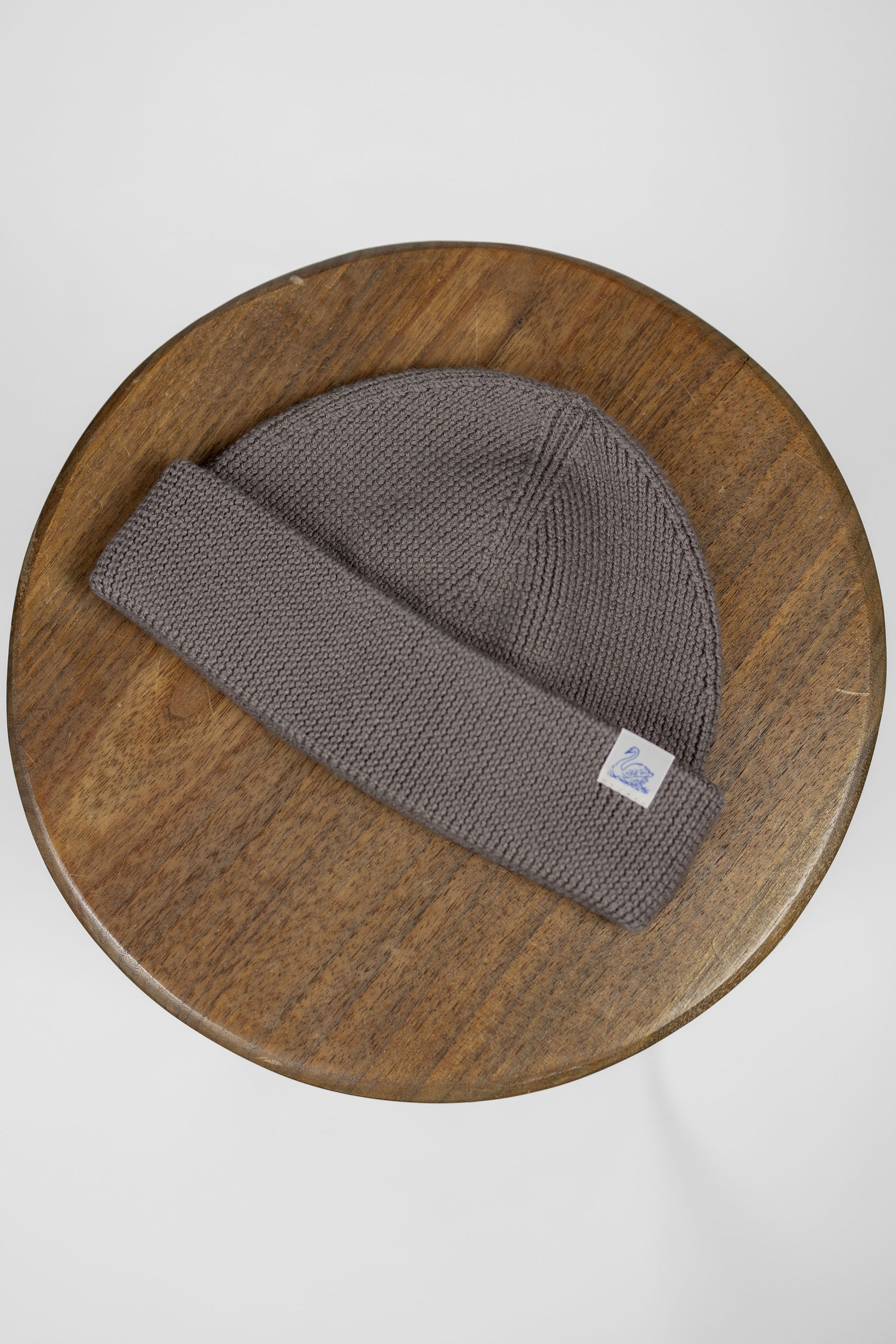 Merz b Schwanen MWBN05 Merino Wool Ribbed Watch Cap - Grain