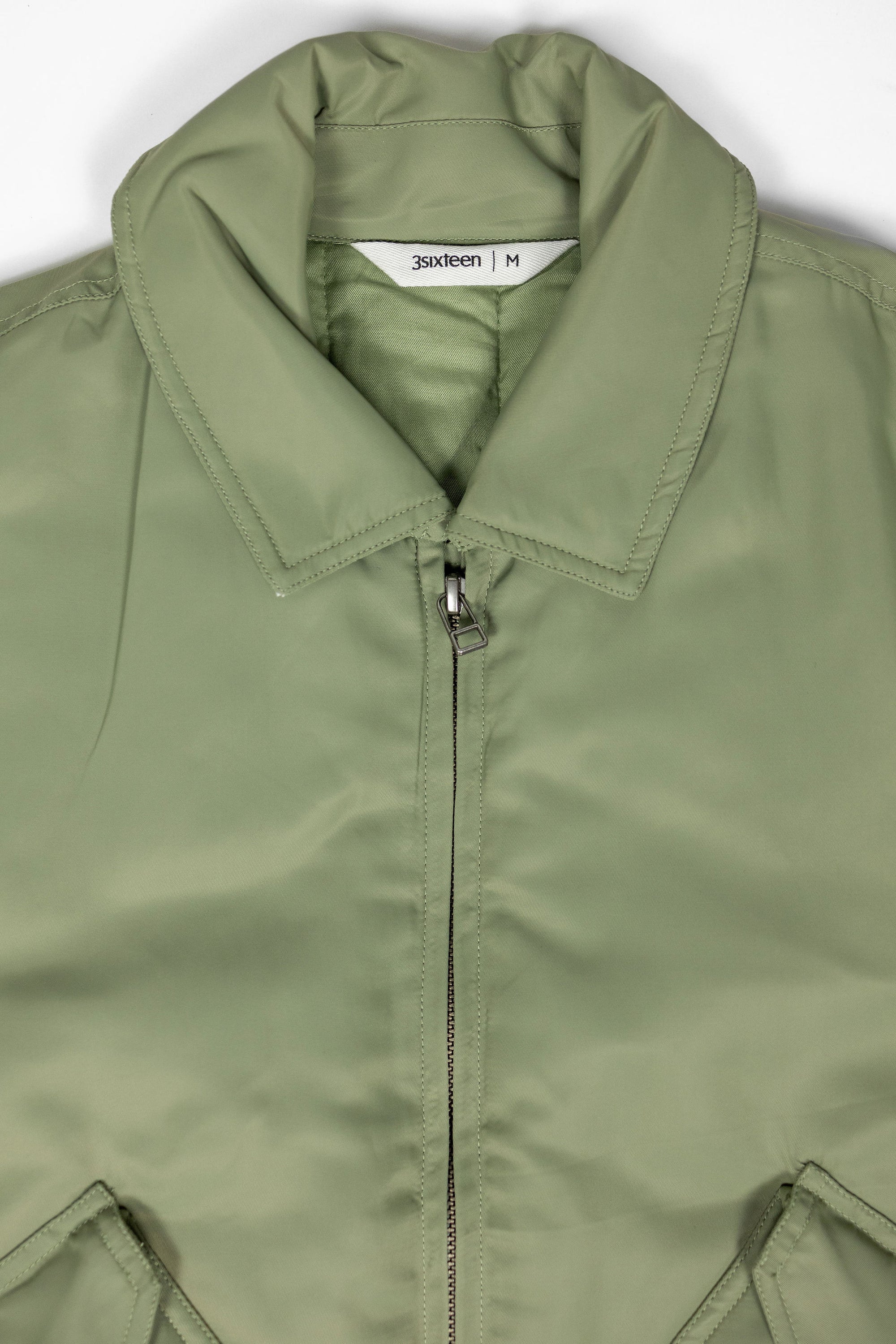 3sixteen CWU Flight Jacket - Sage Aviator Satin