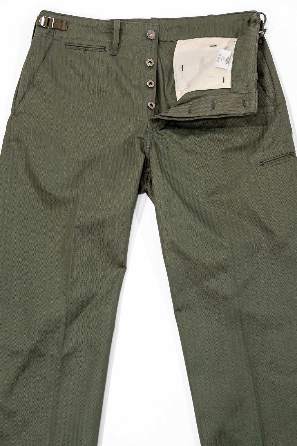 Stevenson Overall Co. Side-Out - Olive Drab Military HBT