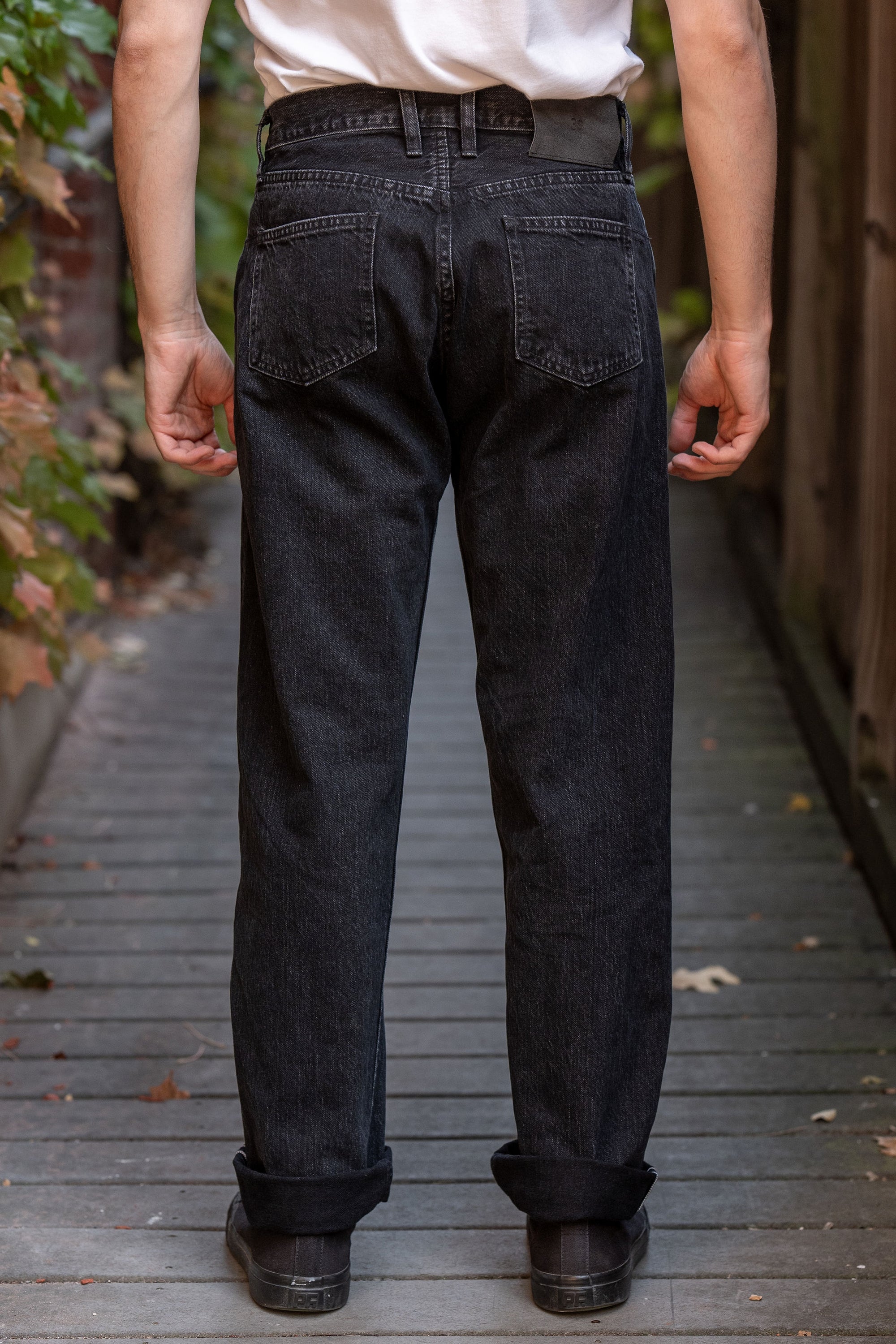 3sixteen CS⁠-⁠222xs Classic Straight ⁠-⁠ Stonewashed Double Black