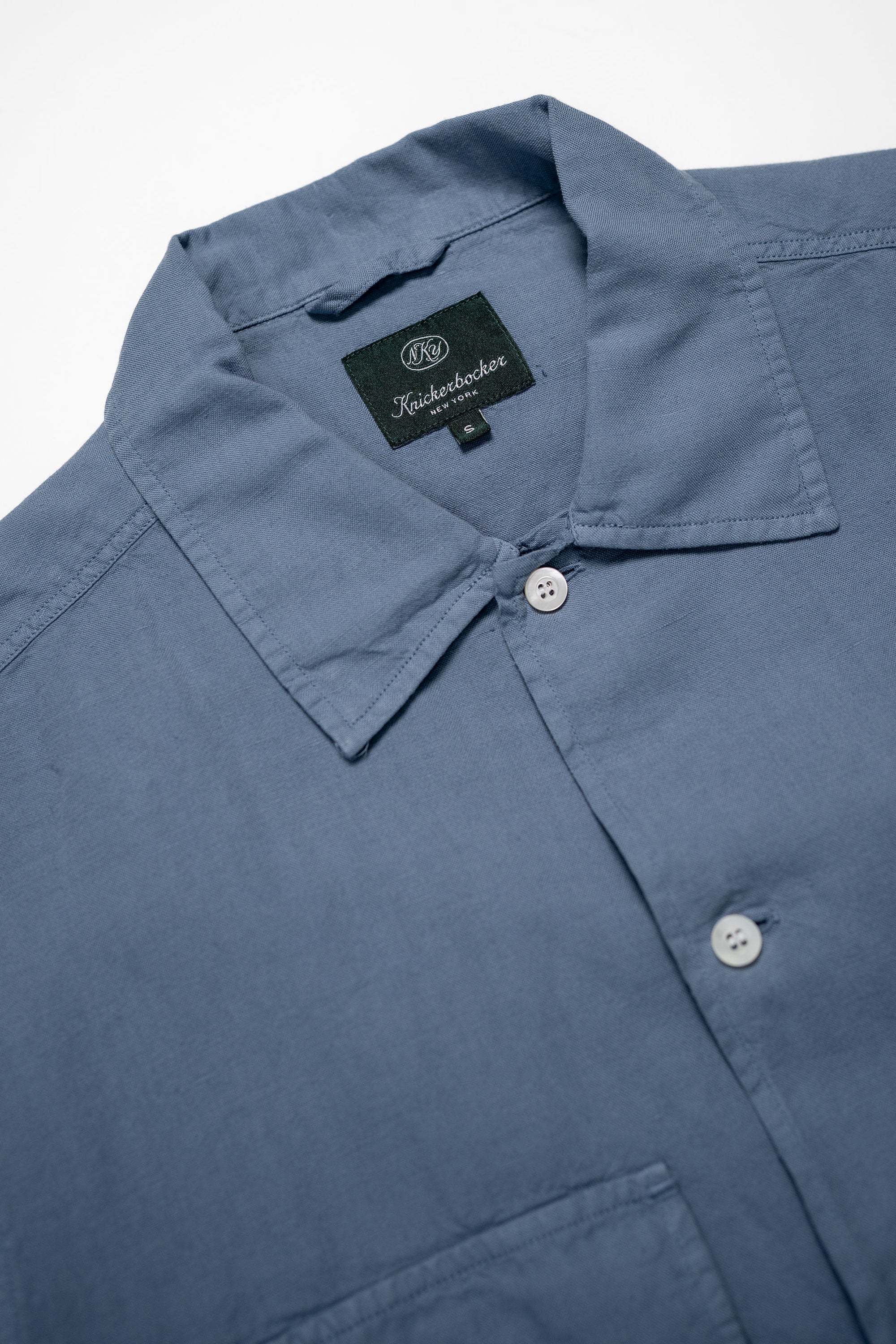 Knickerbocker Mar Cotton & Linen Shirt - Postal