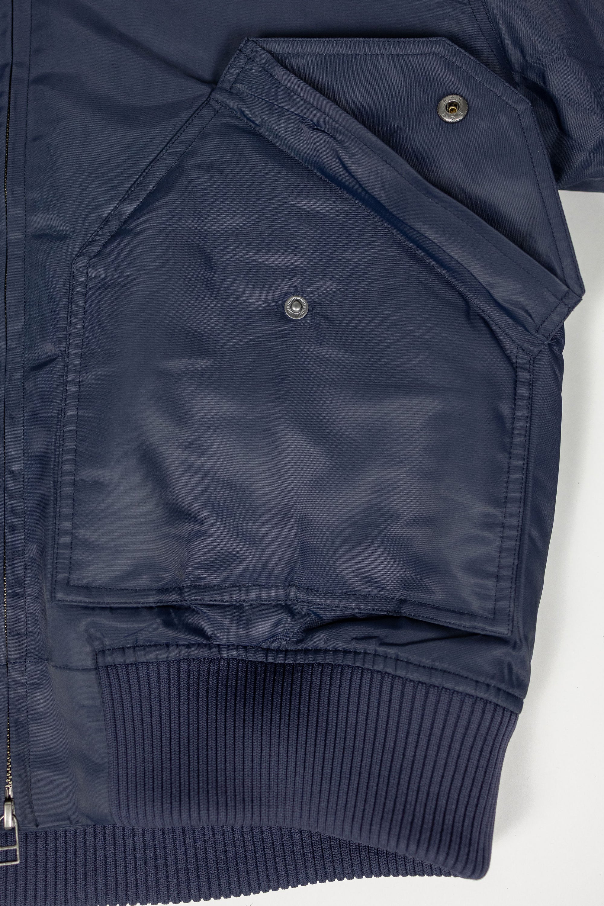 3sixteen CWU Flight Jacket - Blue Aviator Satin