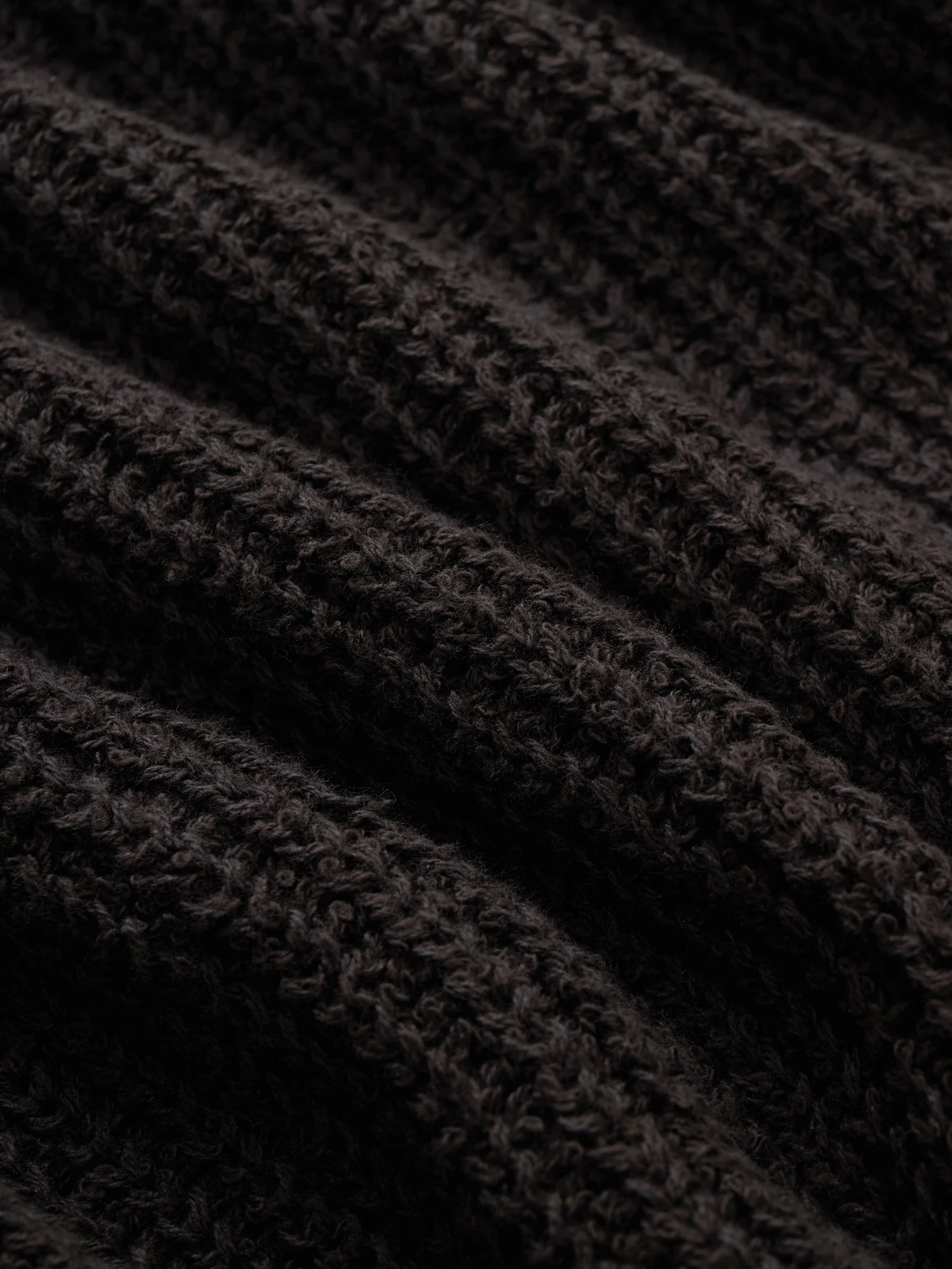 3sixteen Cotton Crewneck Sweater - Bark Boucle