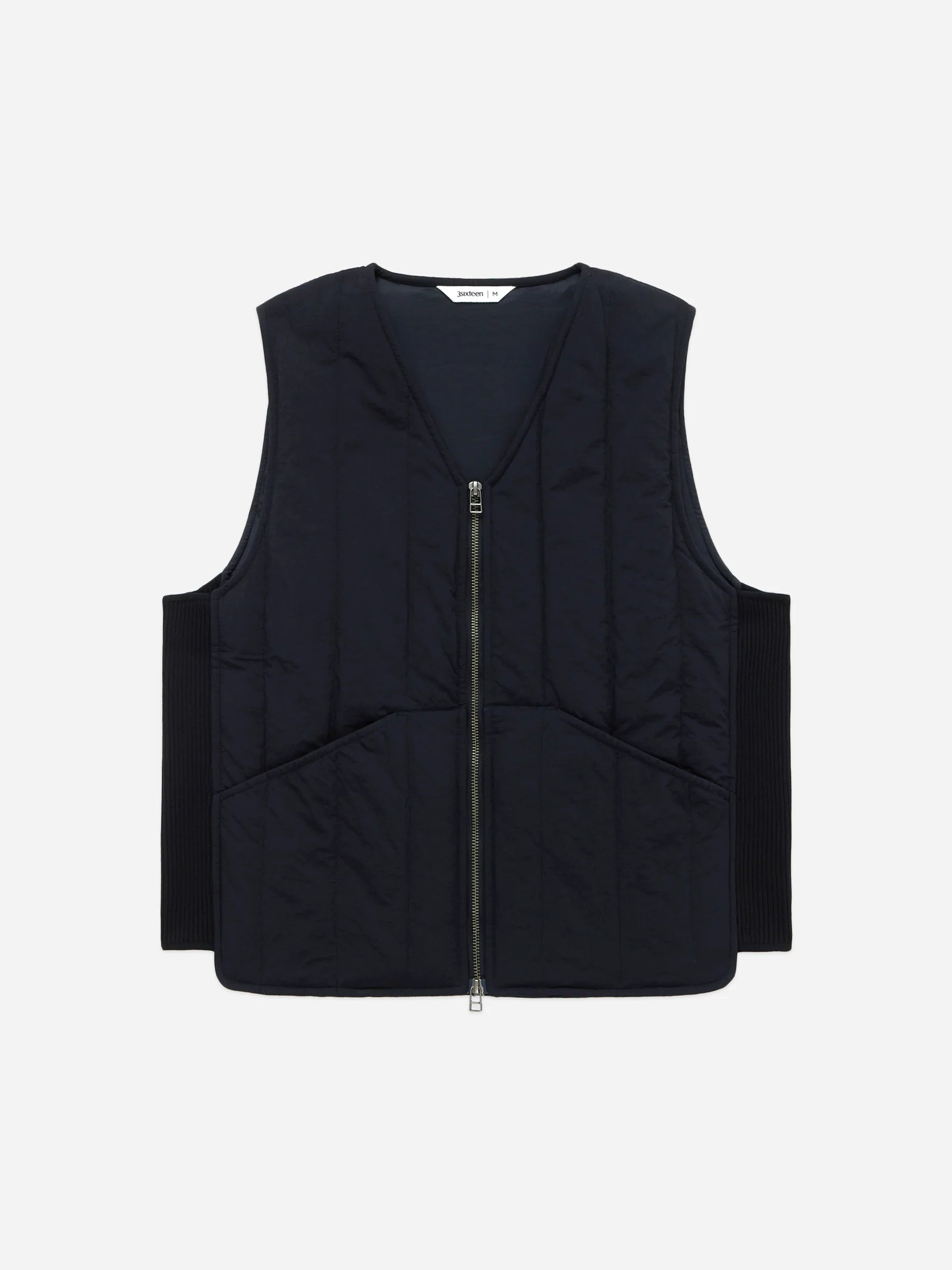 3sixteen Liner Vest - Black Ripstop