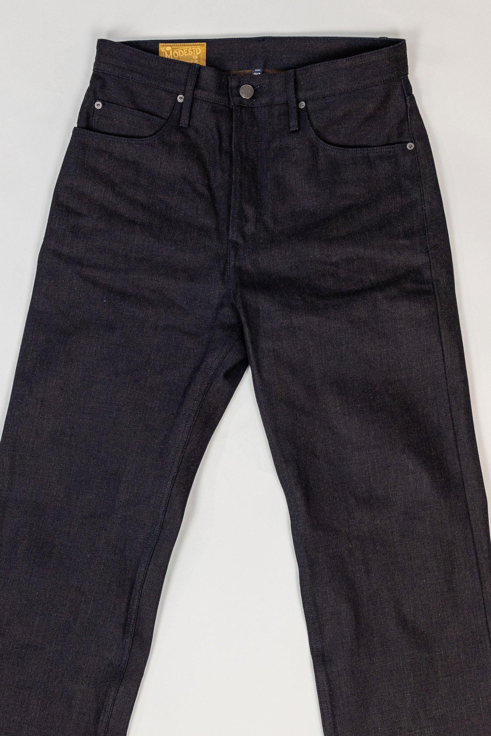 Freenote Cloth Modesto - 16oz Blue Brown Denim