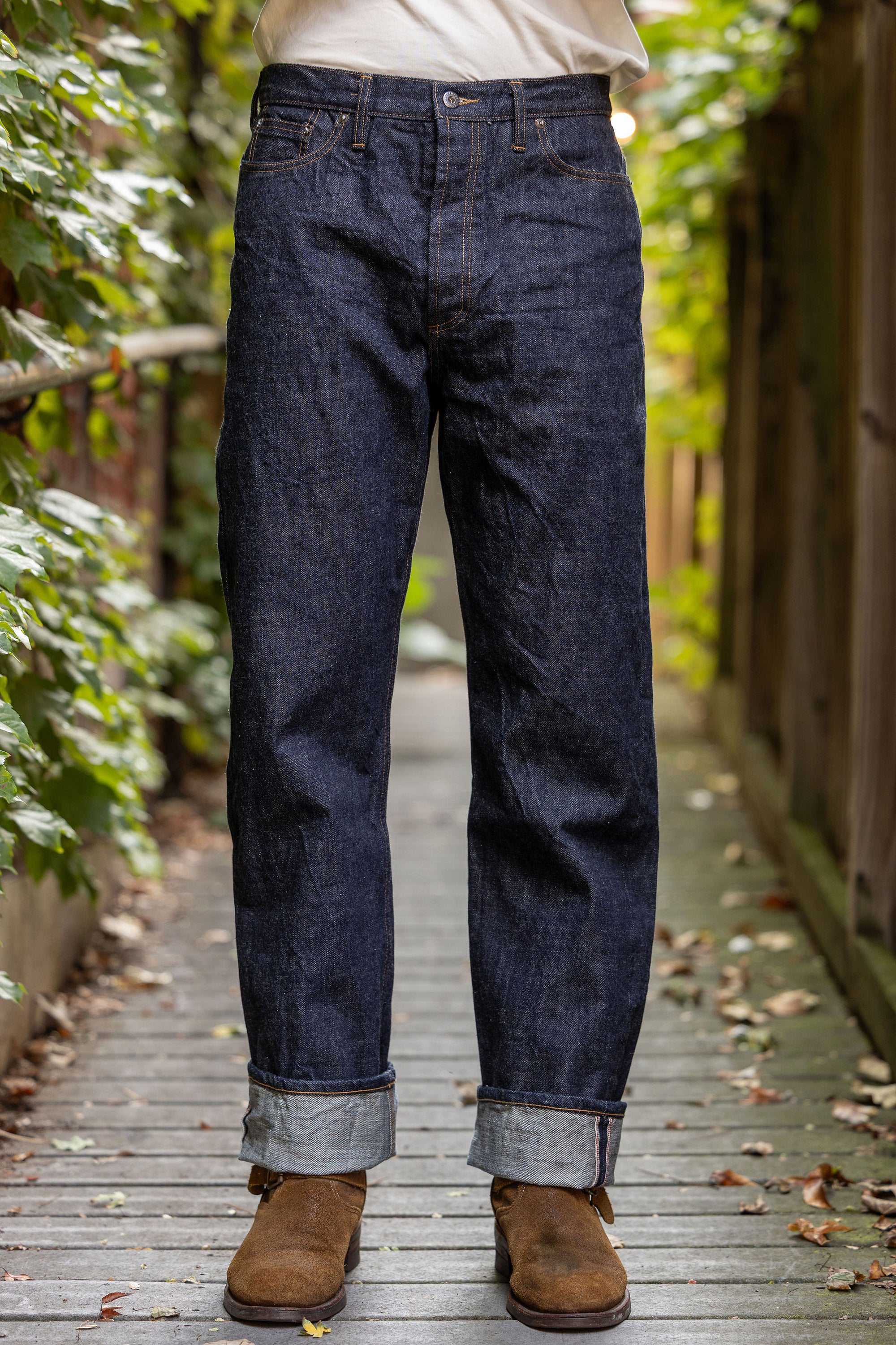 3sixteen RS-100xk Relaxed Straight ⁠-⁠ Rinsed Indigo Kibata