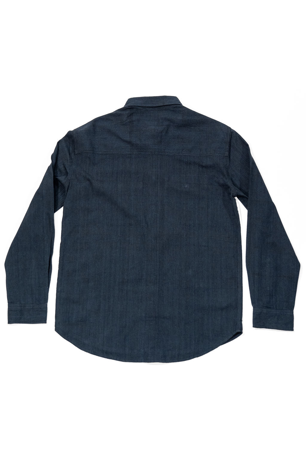 Indi + Ash Smith Workshirt - Indigo / Iron Handwoven End On End