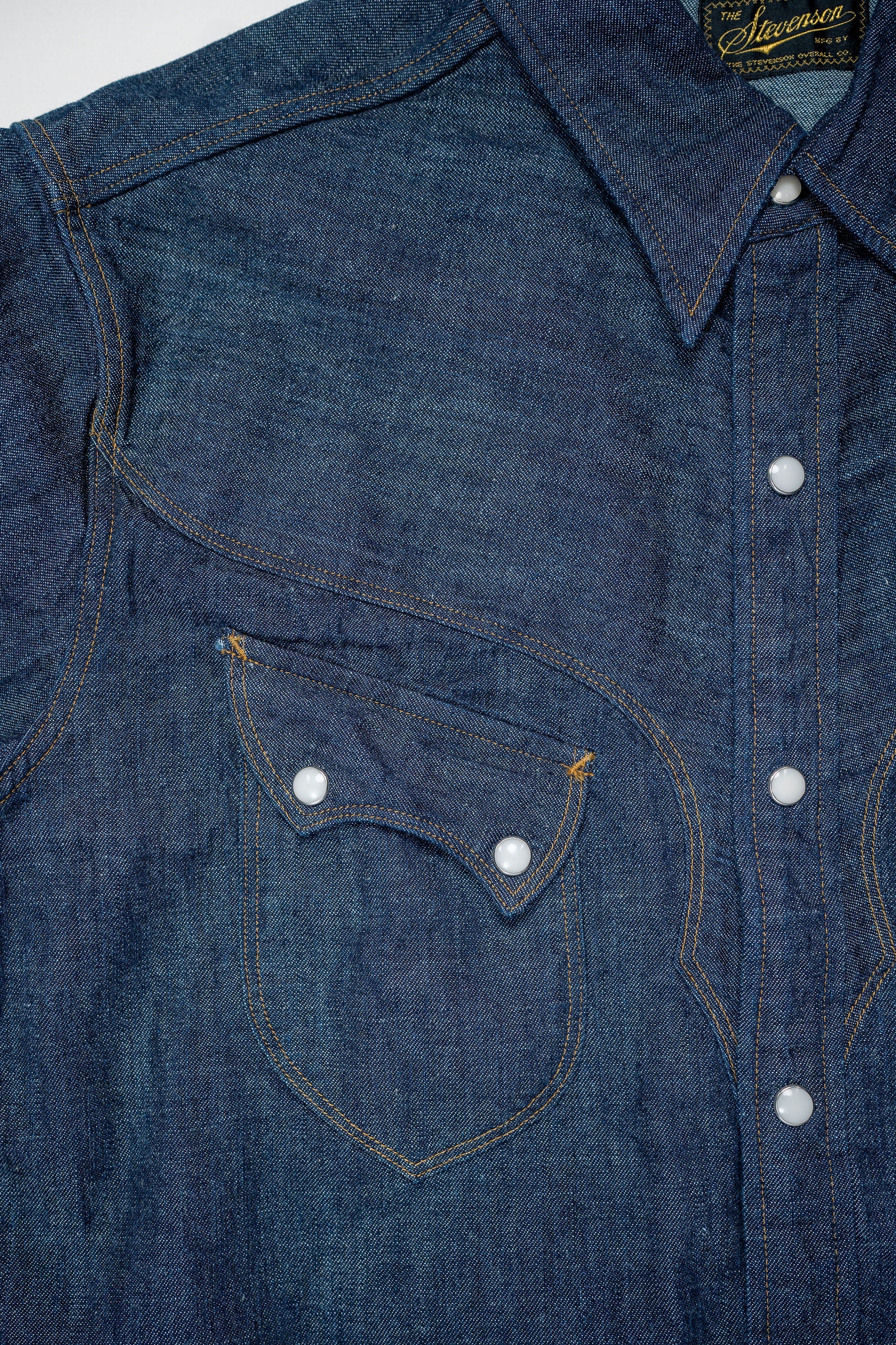 Stevenson Overall Co. Cody Shirt - Indigo