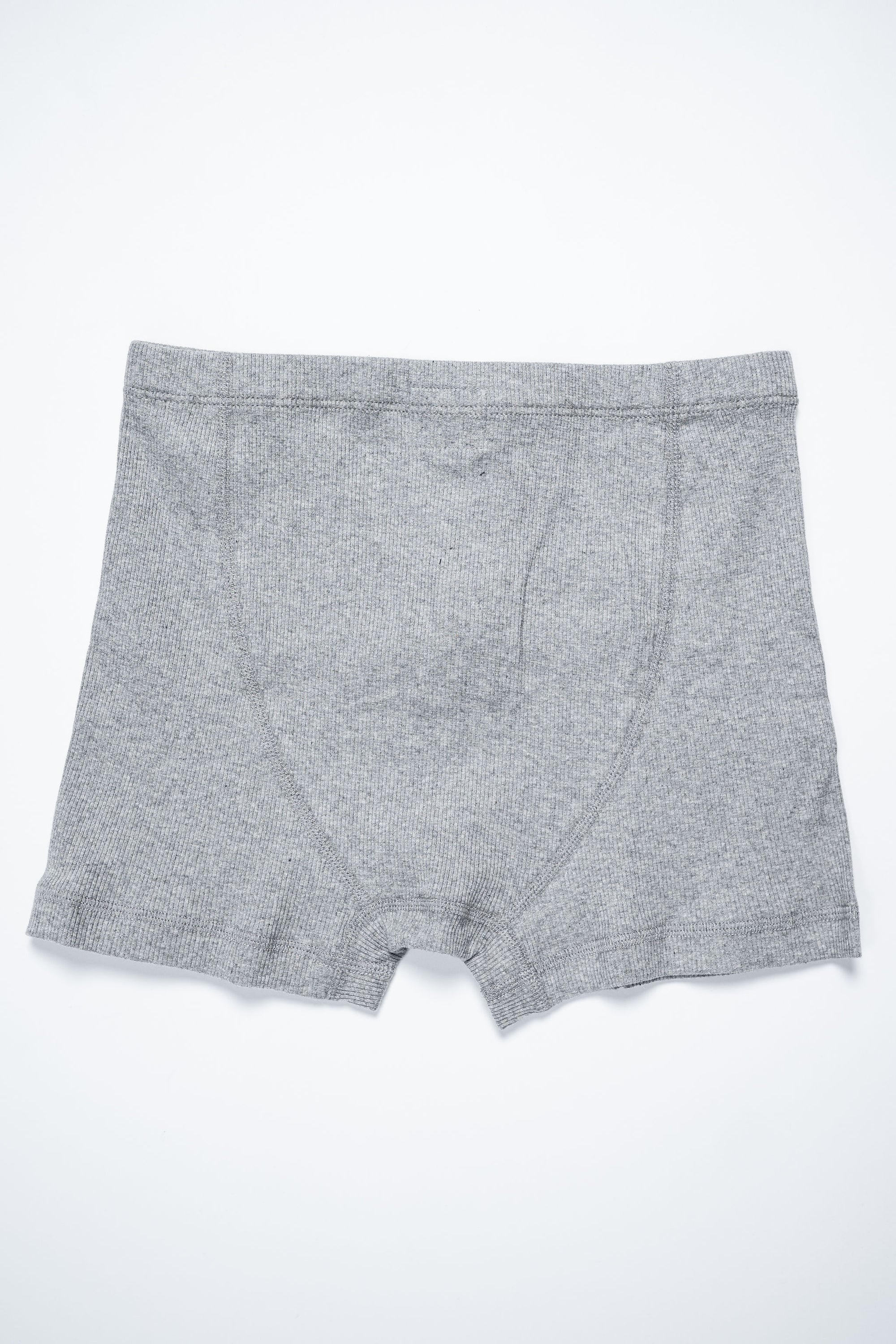 Hemen Biarritz Ribbed Boxer Brief - Heather Grey