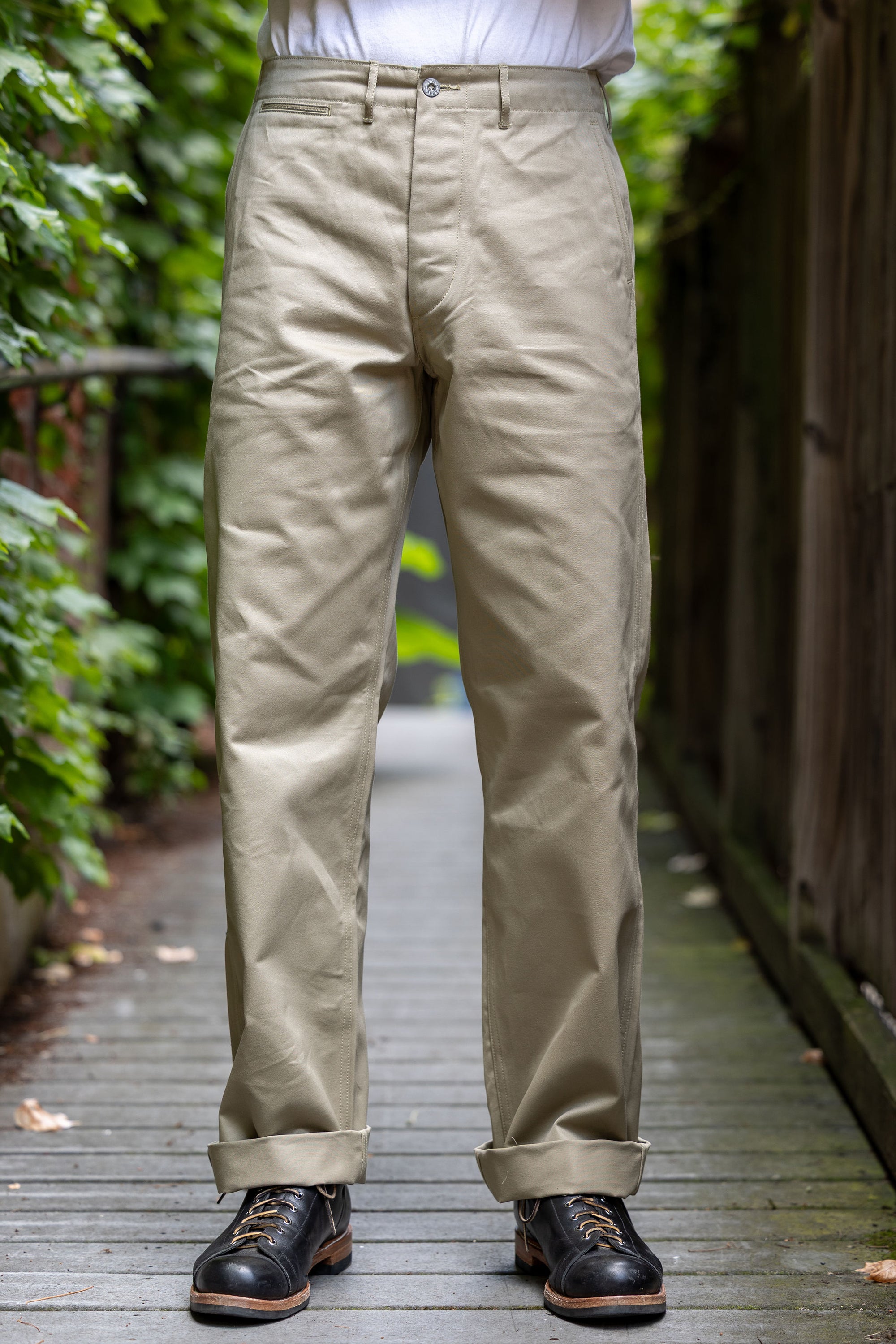 Buzz Rickson's Lot No. M43036 Early Military Chinos 1942 Model - Khaki