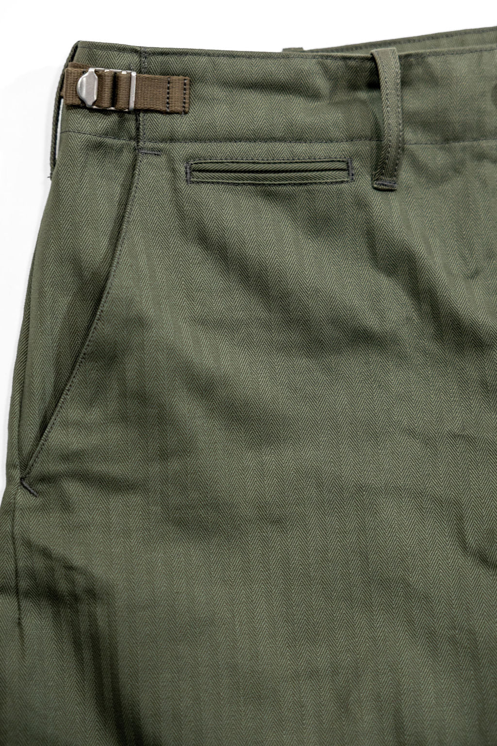Stevenson Overall Co. Side-Out - Olive Drab Military HBT