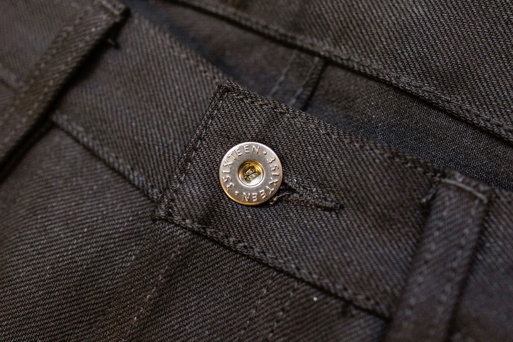 3sixteen CT-220x - Classic Tapered Double Black Selvedge