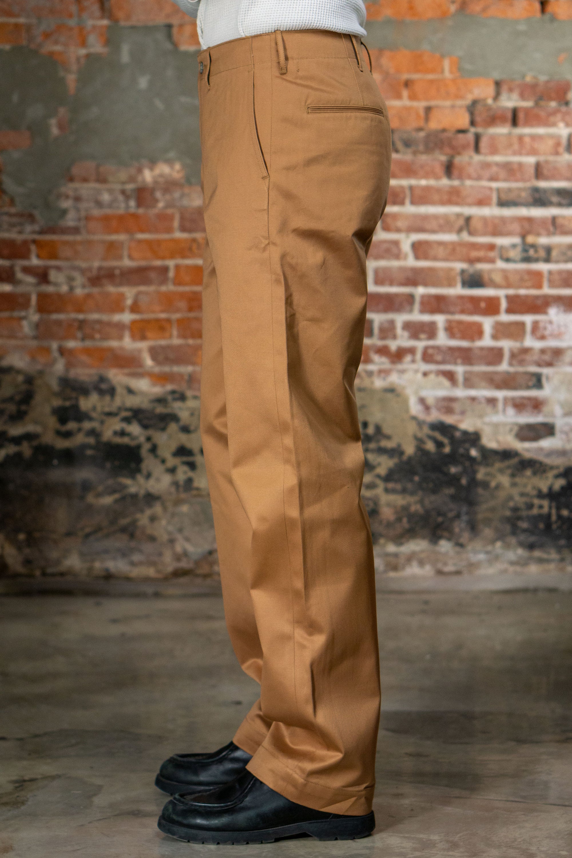 Buzz Rickson's M43035 Early Military Chinos 1945 Model (One Wash) - Camel