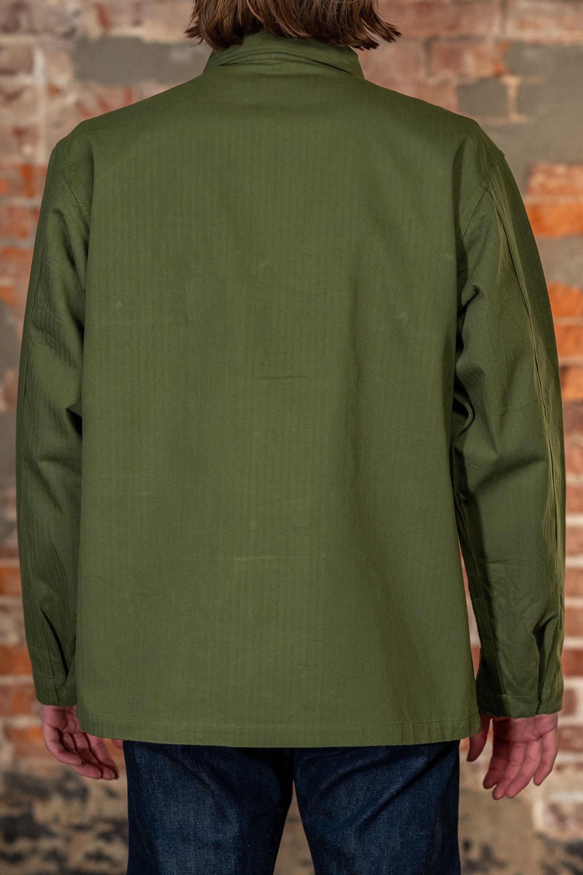 Buzz Rickson's BR15887 Herringbone Twill Jacket Special - Olive