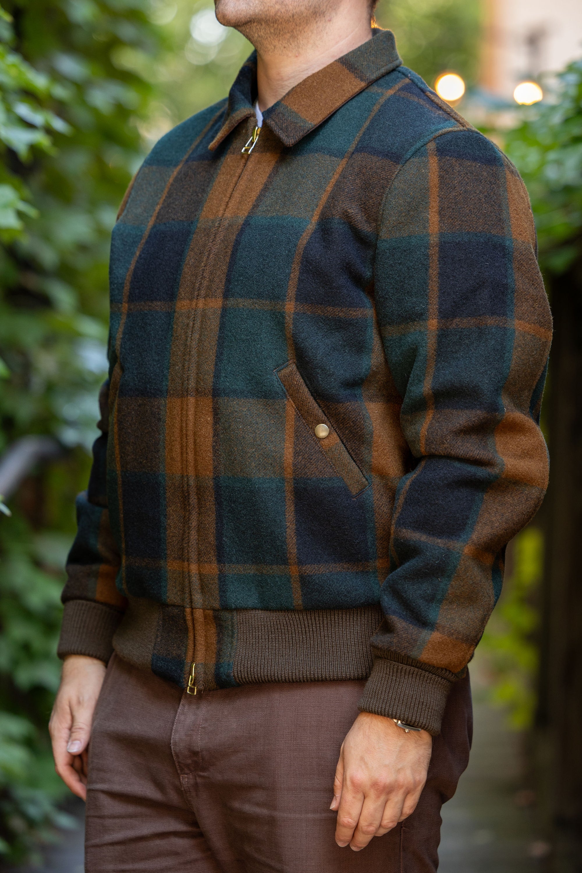 Dehen 1920 Weekender Jacket - Oregon Plaid Wool