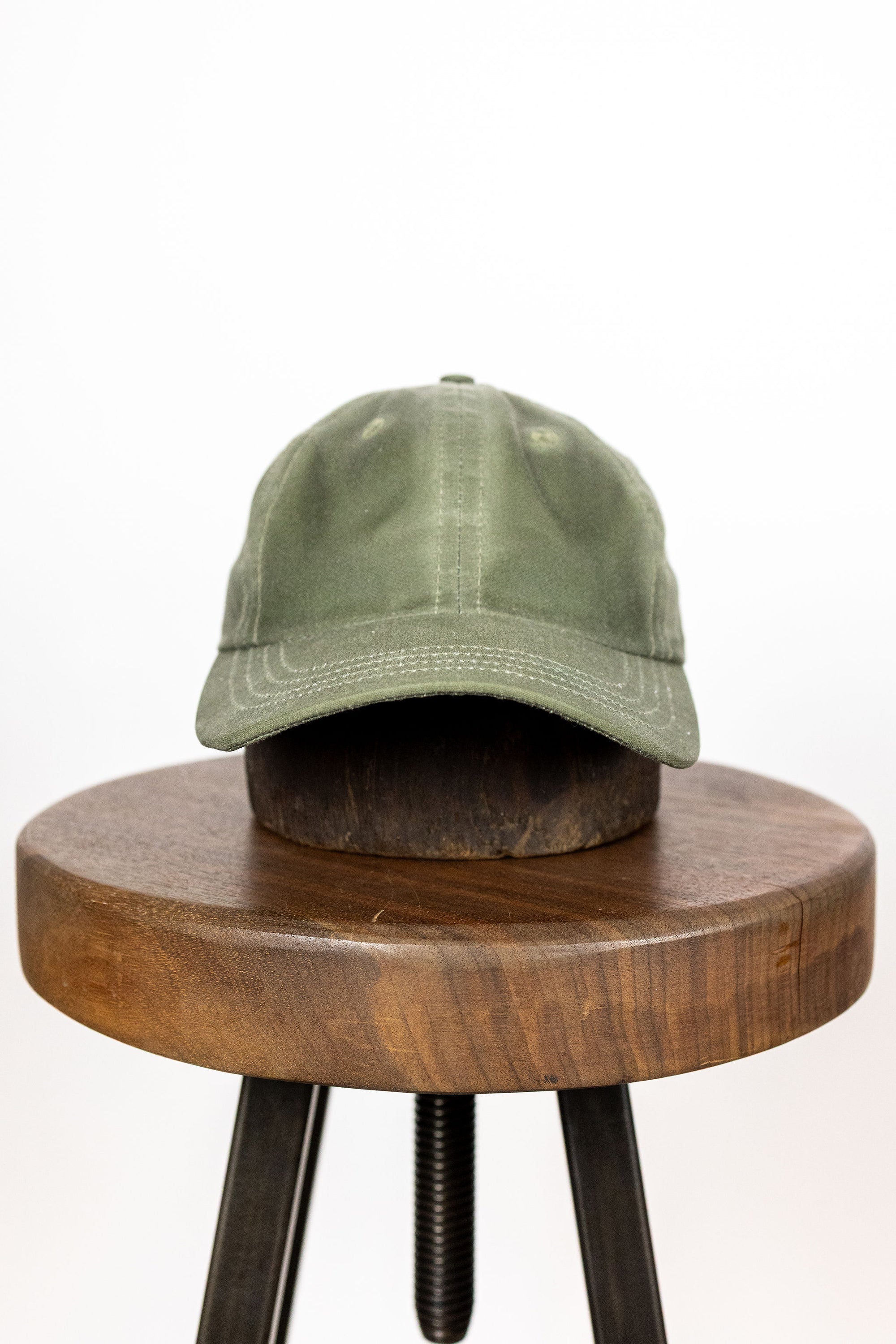 Dehen 1920 Waxed Baseball Hat - Light Moss