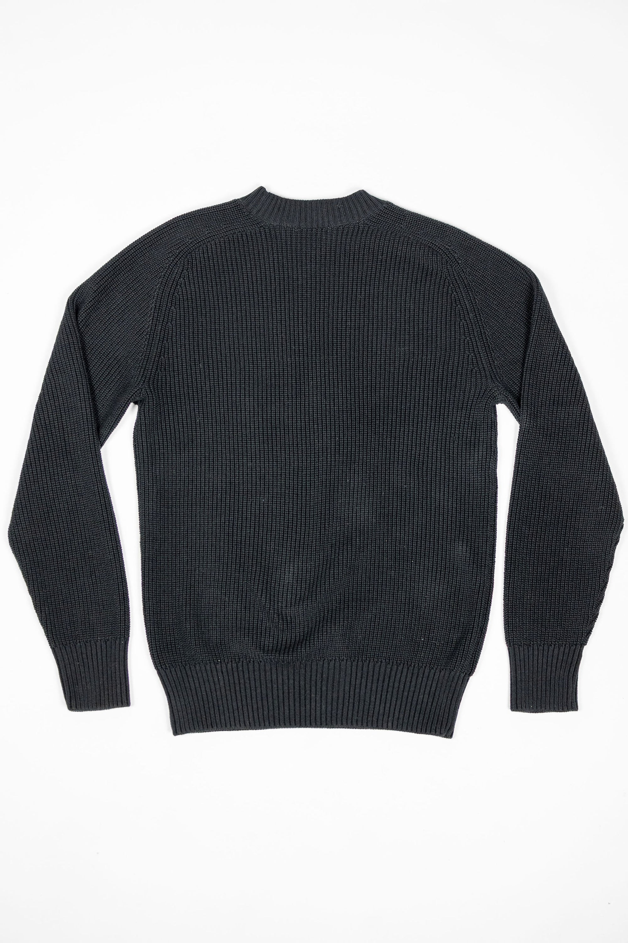 3sixteen Cotton Crewneck Sweater - Black