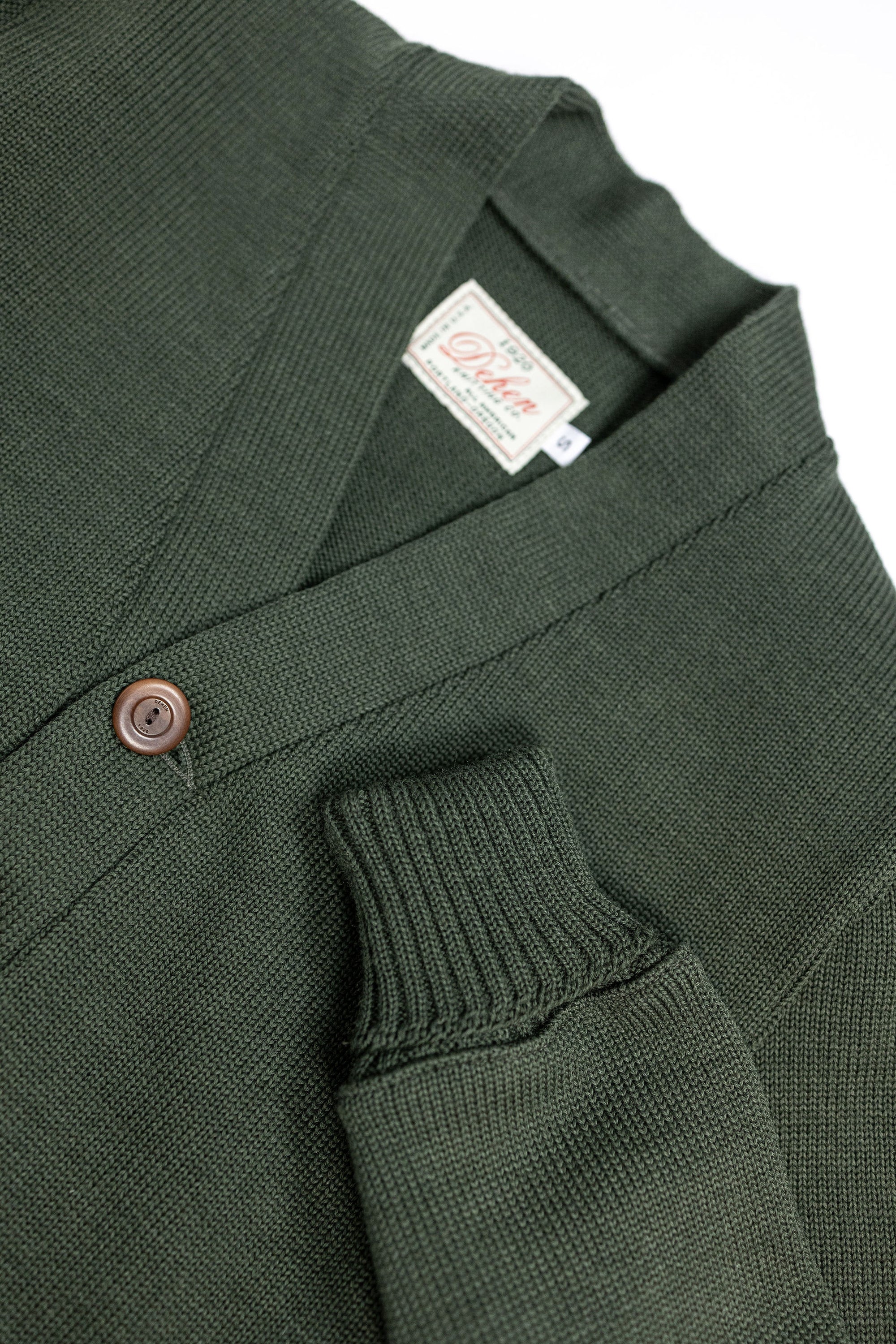 Dehen 1920 Classic Cardigan - Spruce