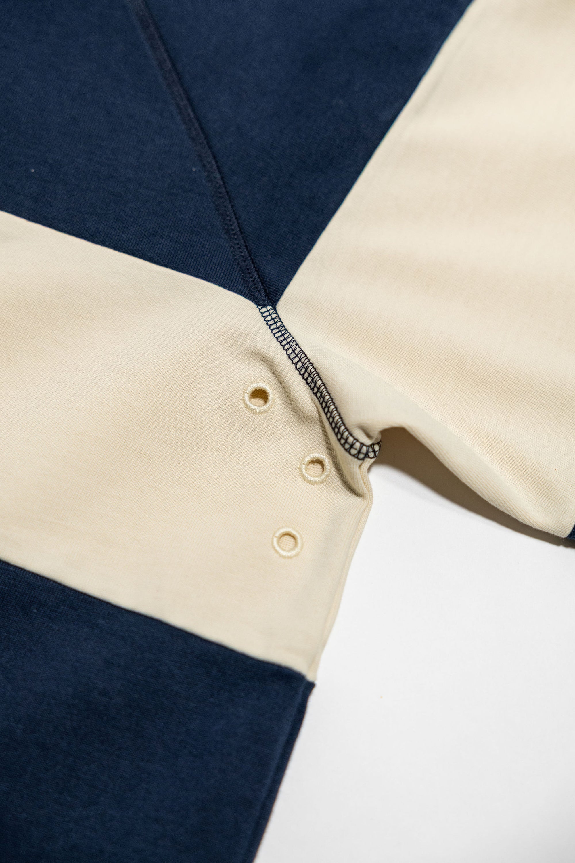 Heimat Textil Raglan Rugby - Ink / Seashell