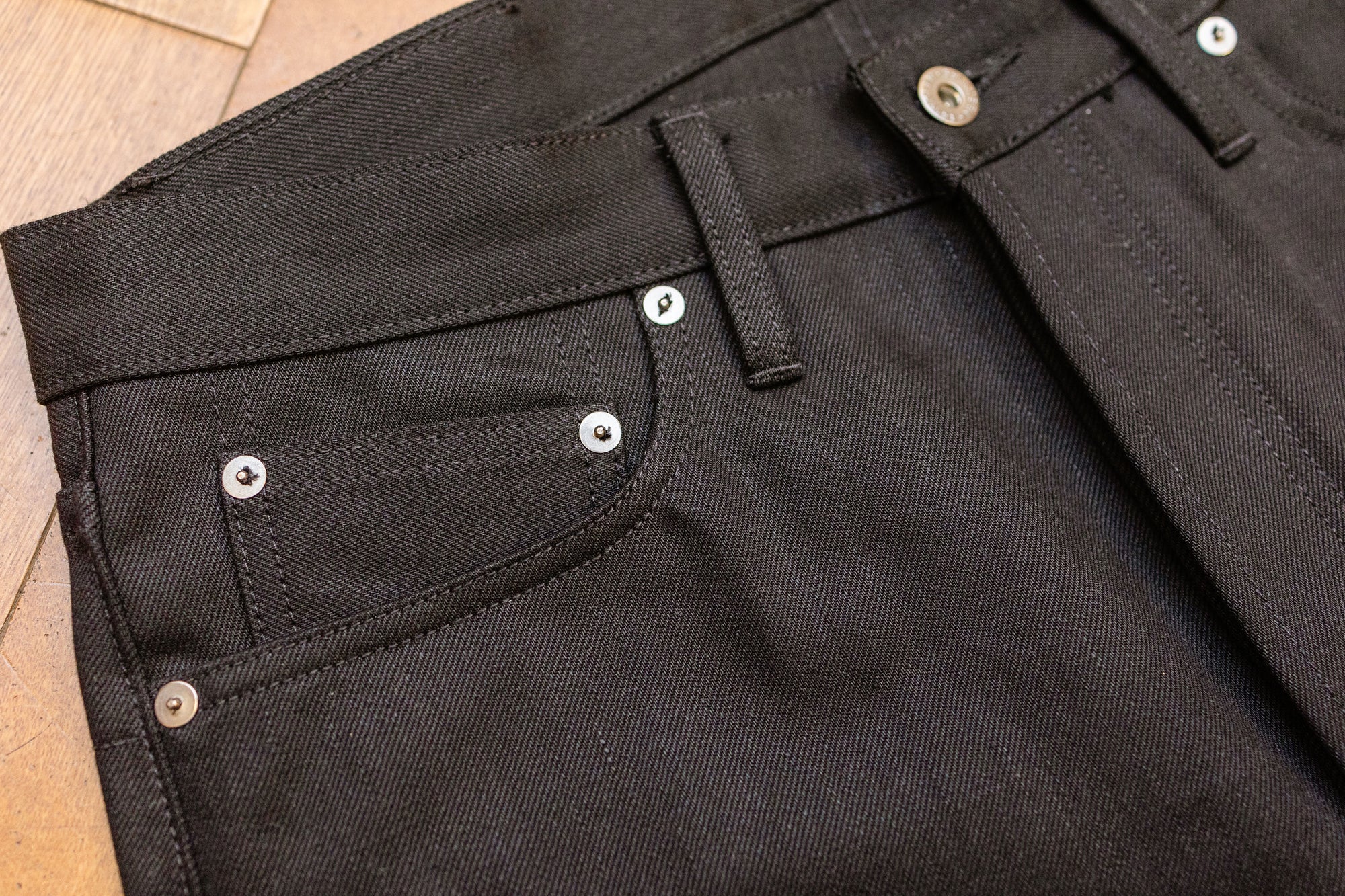 3sixteen CT-220x - Classic Tapered Double Black Selvedge