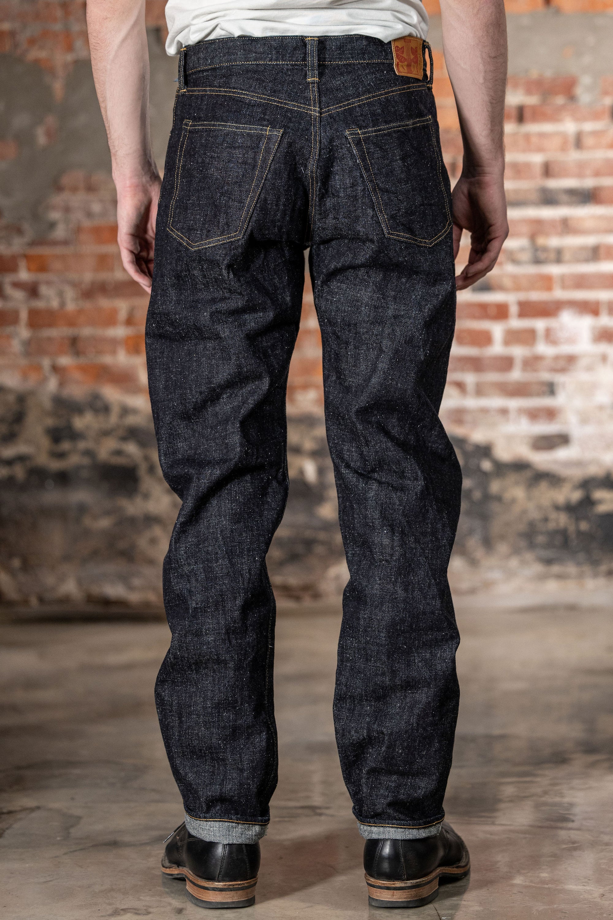 Omoto Denim 0611 15.5oz Nep Denim Relaxed Fit - Indigo One-Washed