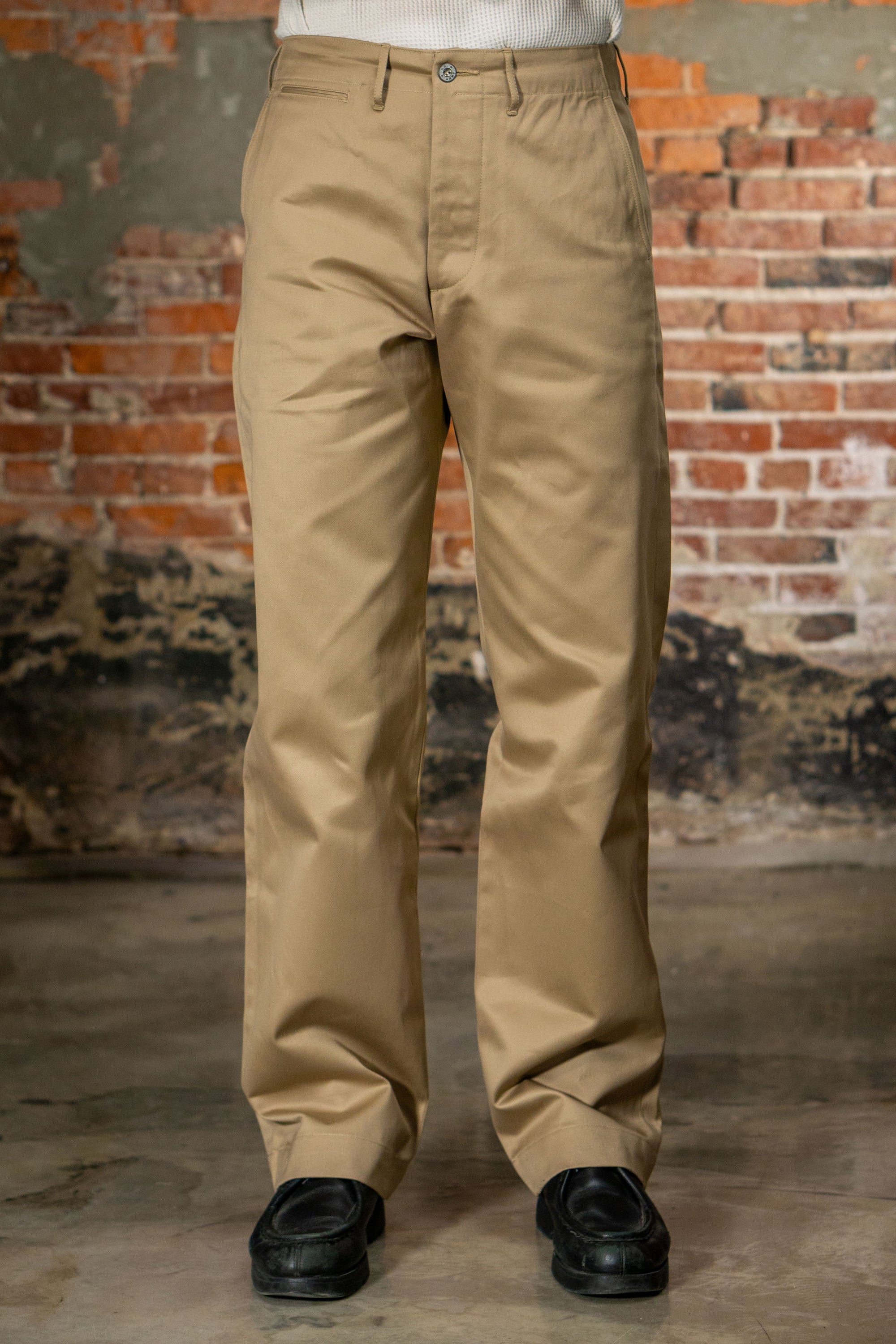 Buzz Rickson's M43035 Early Military Chinos 1945 Model (One Wash) - Beige