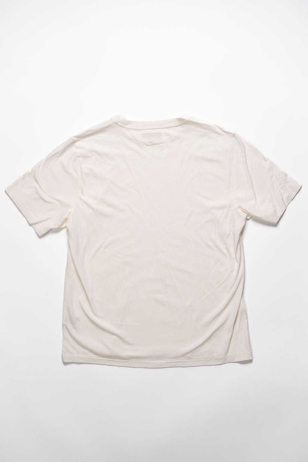 Merz b. Schwanen HPT01 Relaxed Fit T-shirt 5.4OZ Cotton-Hemp - White