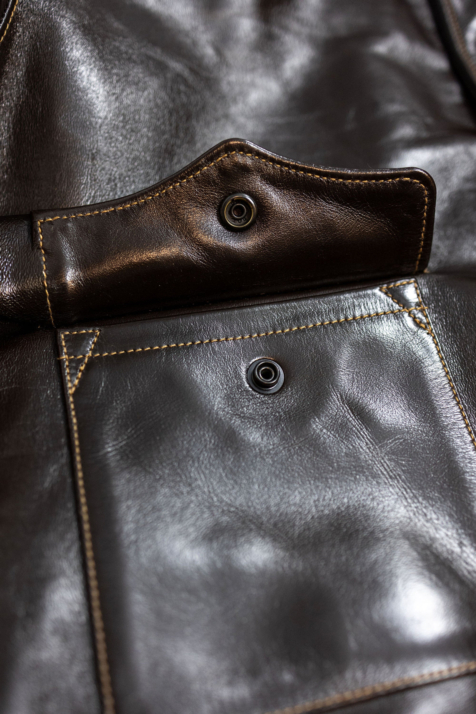 Buzz Rickson's BR80644 Type A-2 “Contract no. w535 AC-21996 Buzz Rickson Clo. Co. - S/Brown