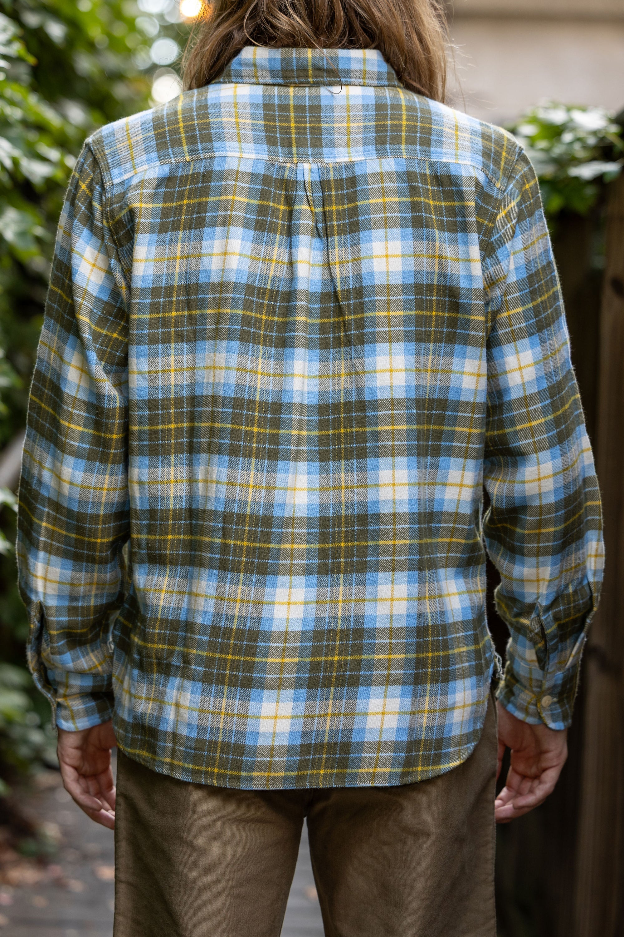 Wythe Washed Flannel Workshirt - Gold Ravine