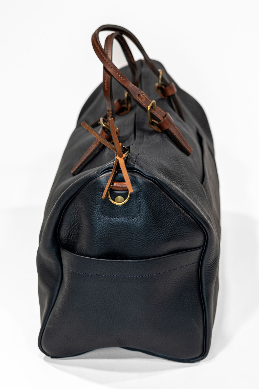 Bleu de Chauffe Hobo Travel Bag - Navy Blue