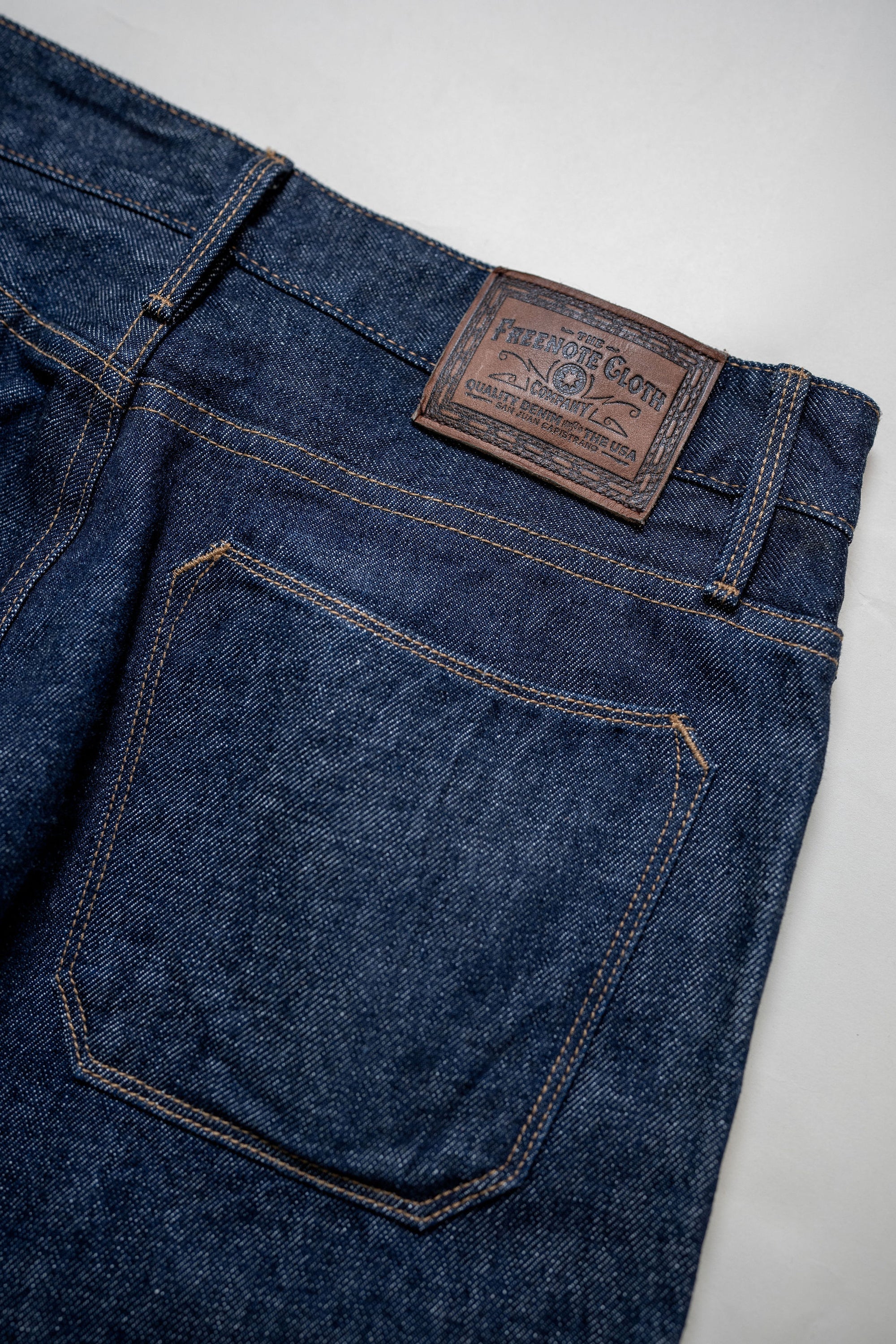 Freenote Cloth Portola - 15oz Rinsed Denim