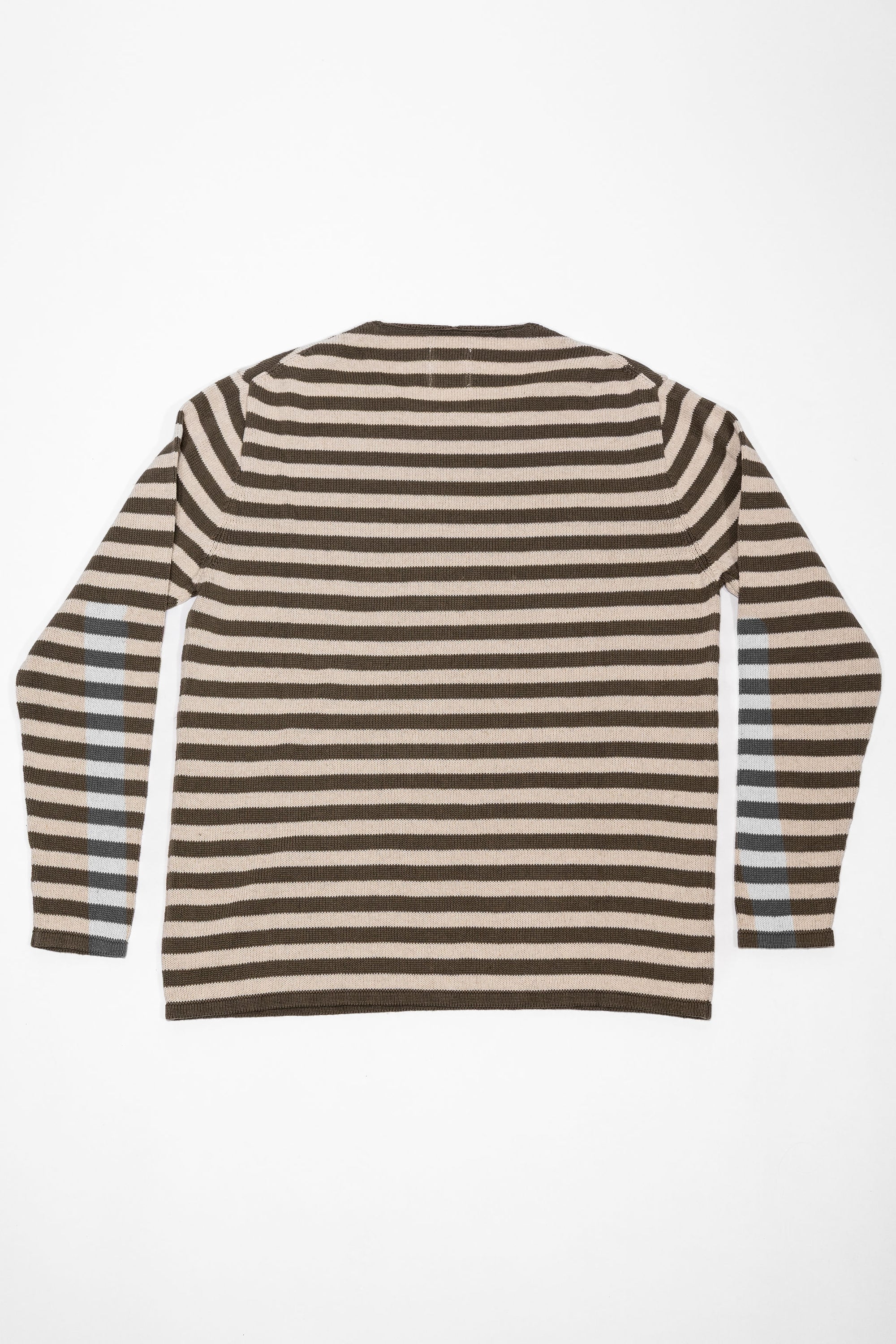 Heimat Textil Jailhouse Harbor Sweater - Military Green/Seashell