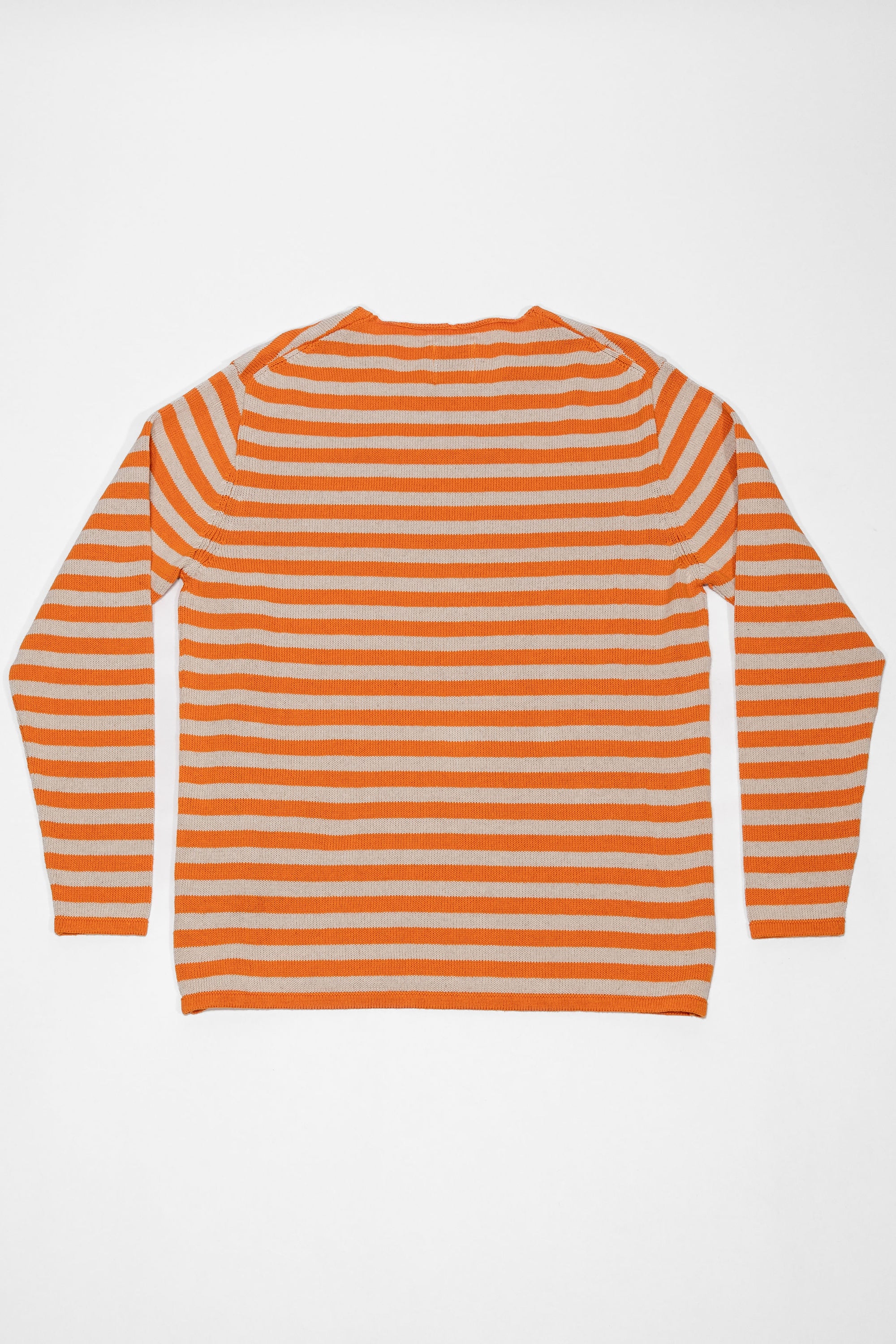 Heimat Textil Jailhouse Harbor Sweater - Rescue Orange/Seashell