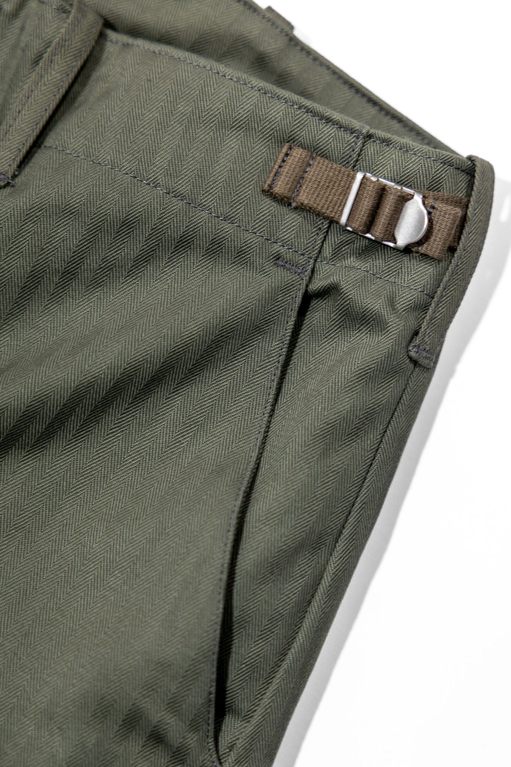 Stevenson Overall Co. Side-Out - Olive Drab Military HBT