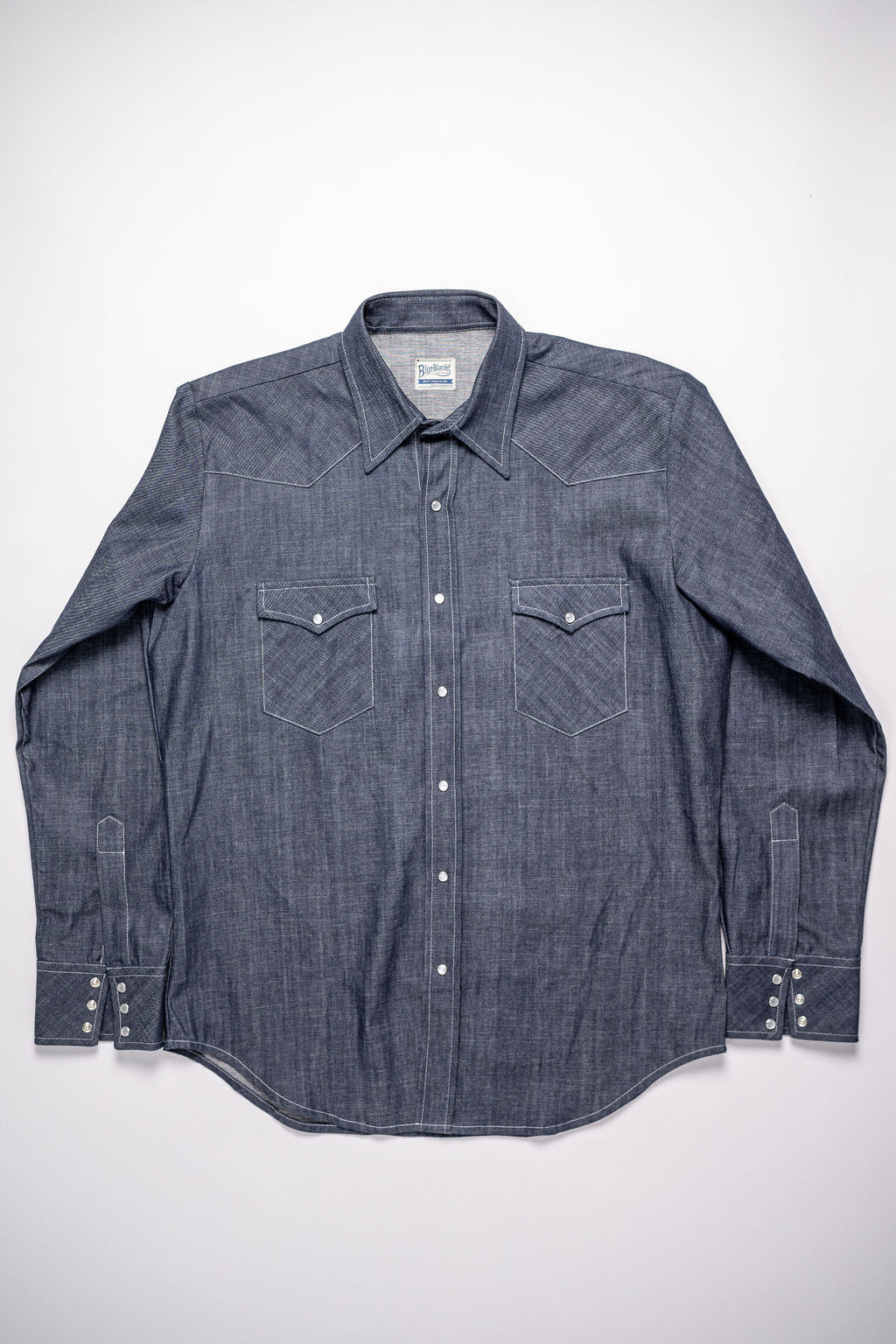 Blue Blanket S02 IT24 Western Shirt - 7.5oz Denim