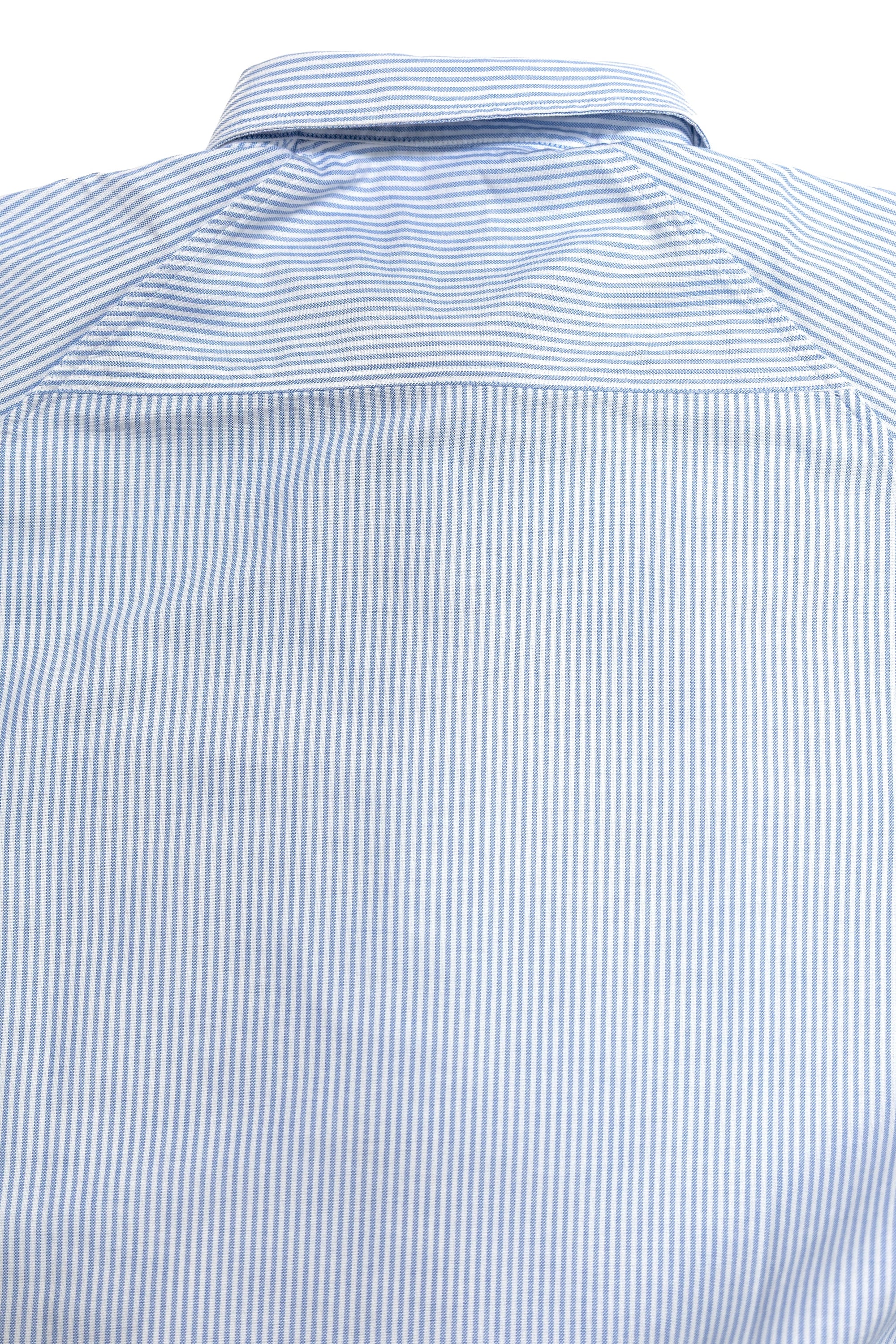 Heimat Textil Artist Shirt - Trail Blue / Seashell Bengal Stripe