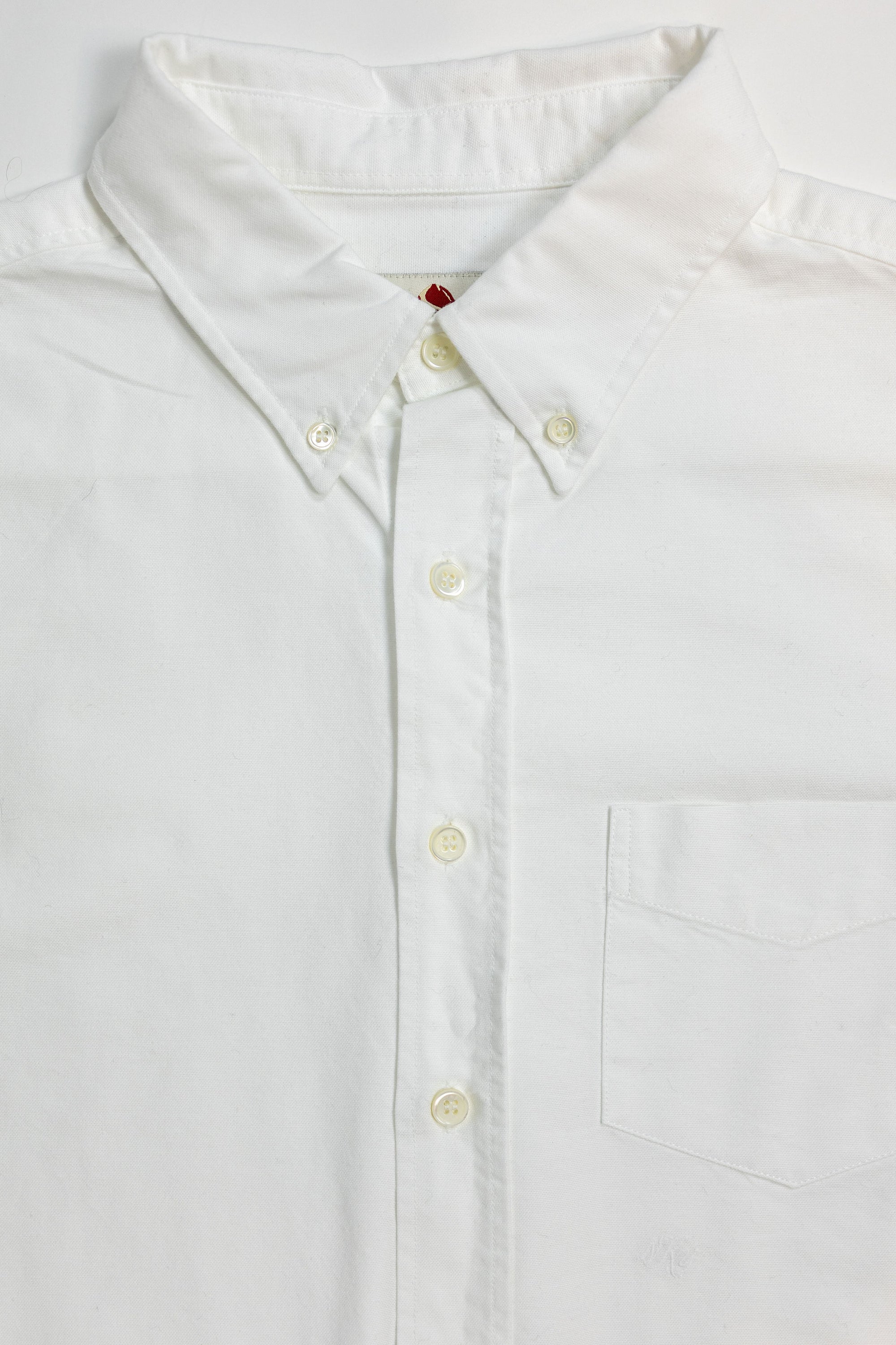 Knickerbocker "Beefy" Cotton Oxford - White