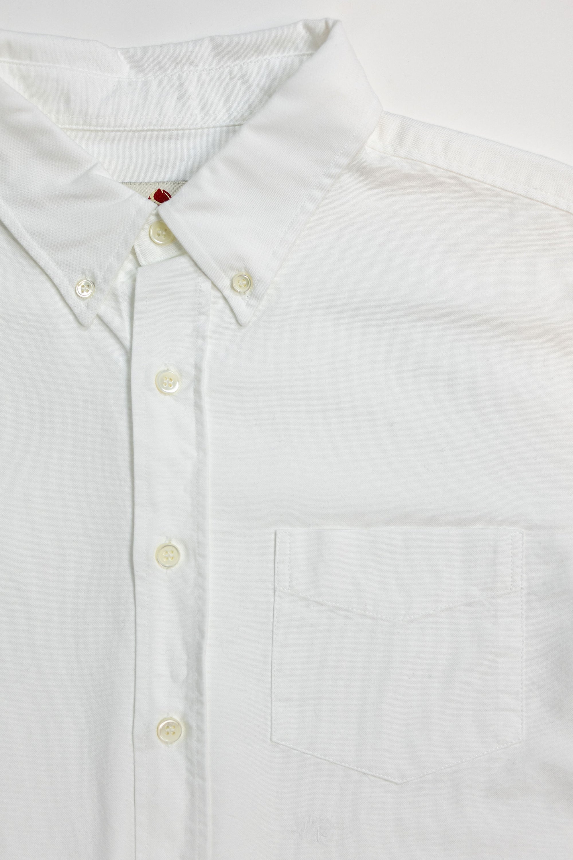 Knickerbocker "Beefy" Cotton Oxford - White